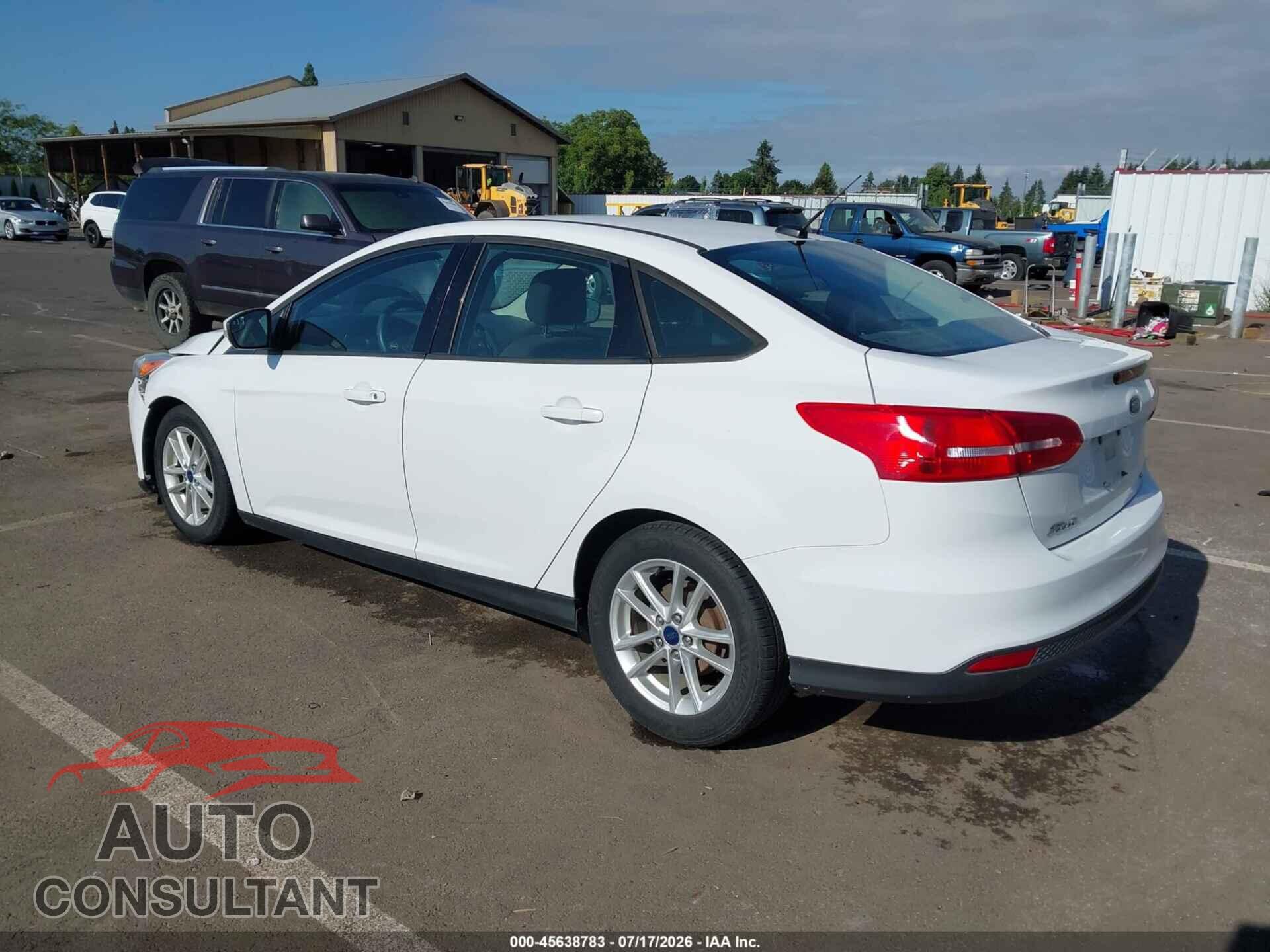 FORD FOCUS 2016 - 1FADP3F20GL303396