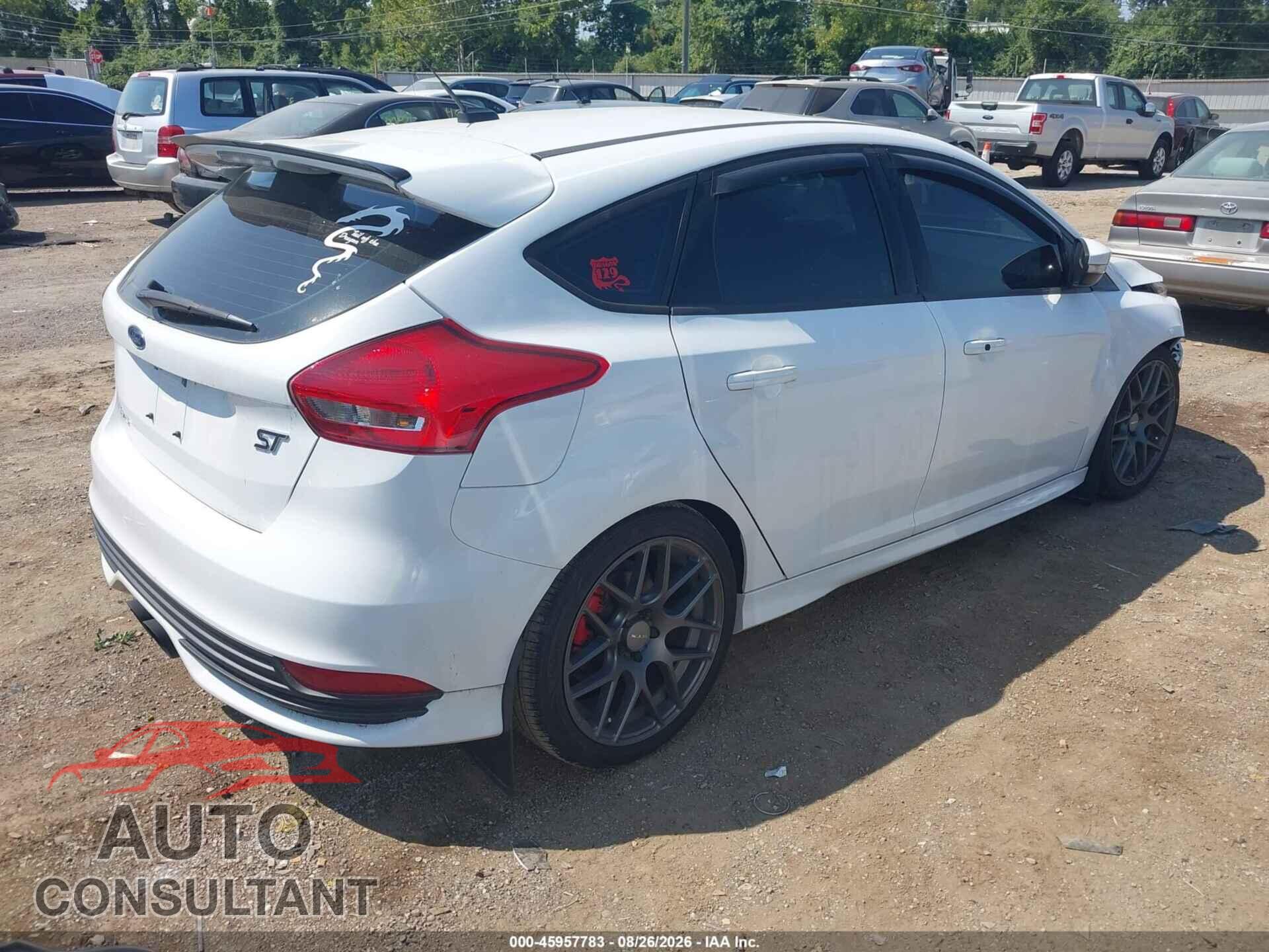 FORD FOCUS ST 2016 - 1FADP3L93GL378370