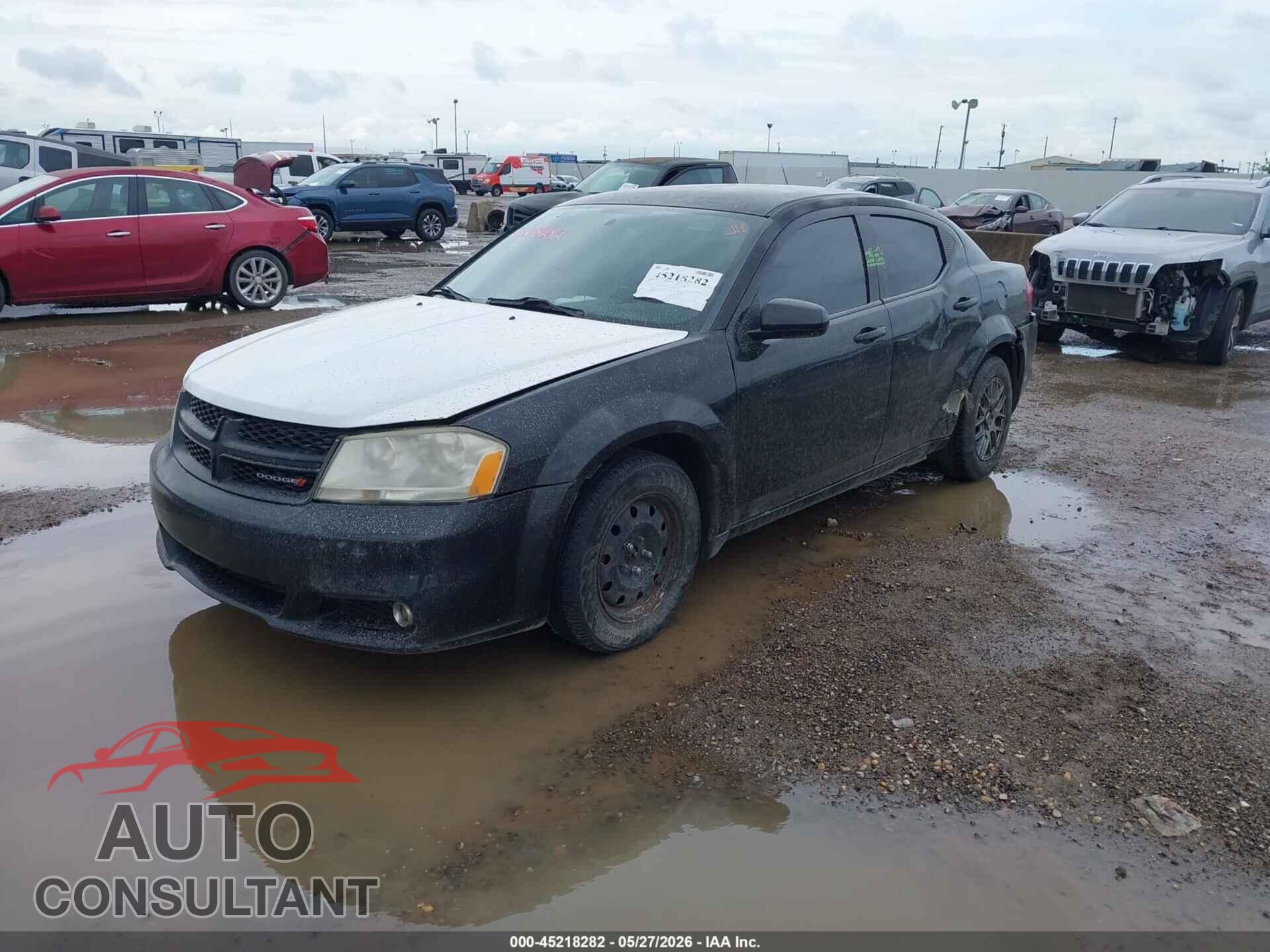 DODGE AVENGER 2013 - 1C3CDZCB8DN662697