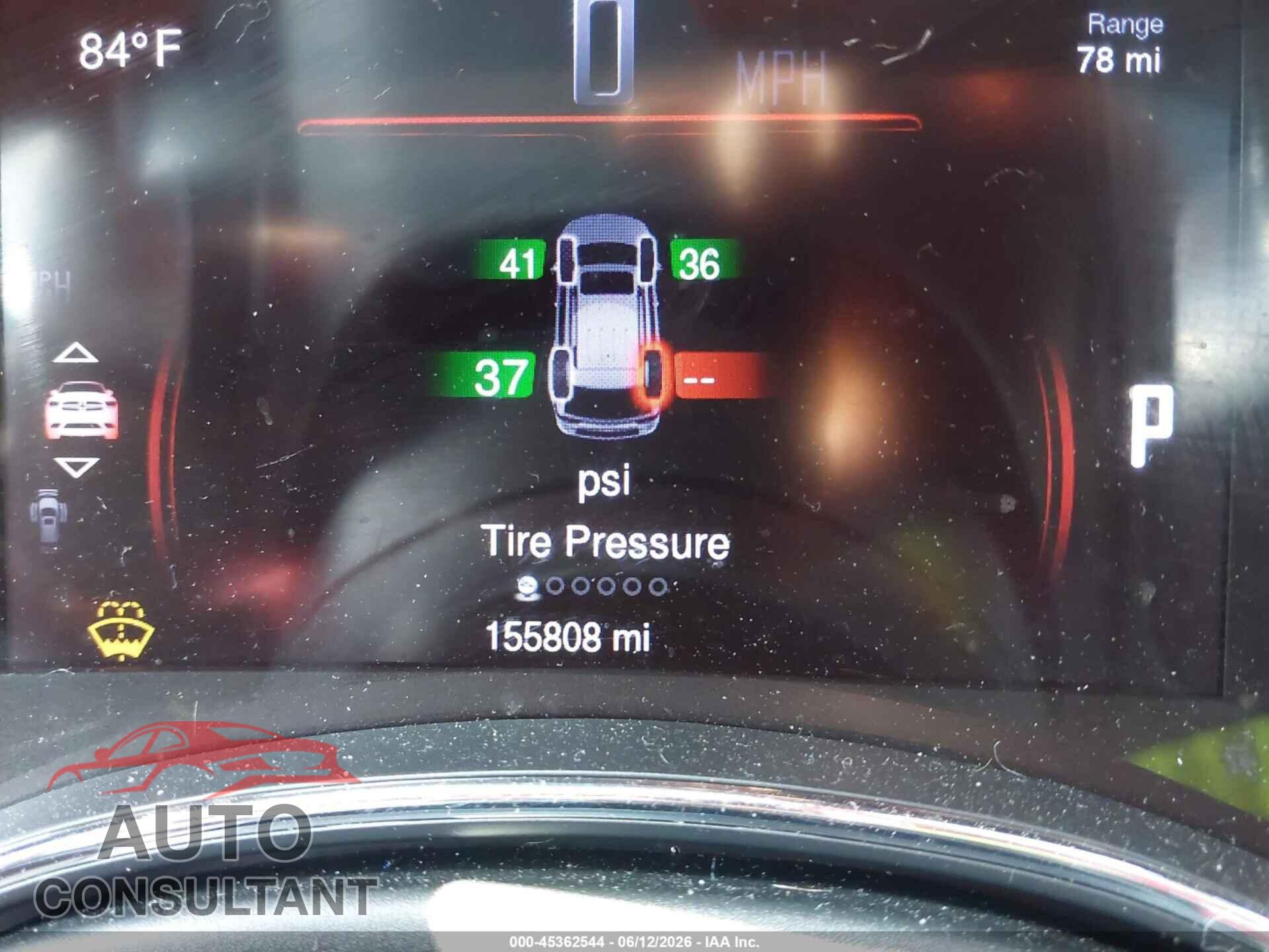 DODGE DURANGO 2015 - 1C4RDJEG1FC236588