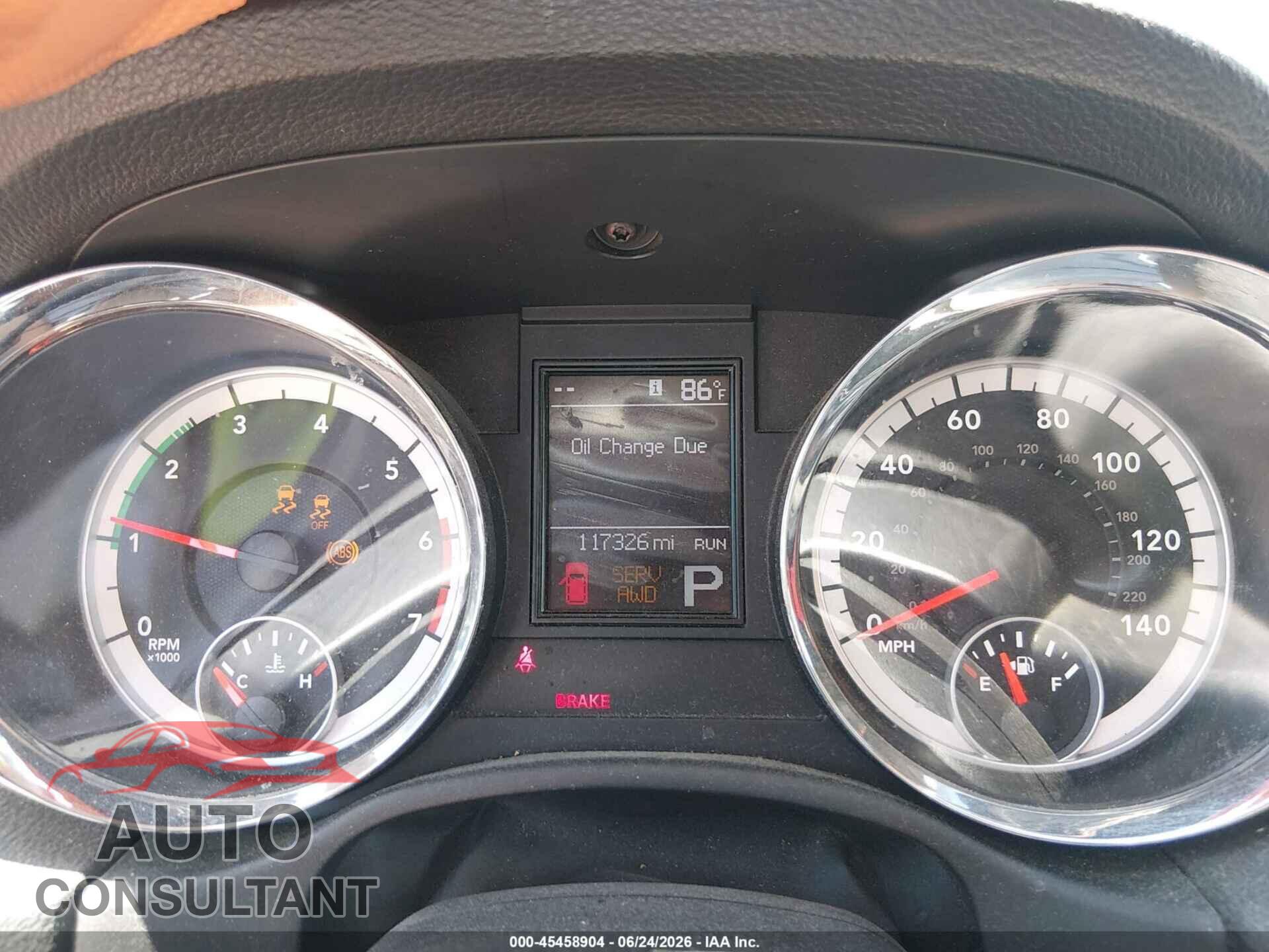 DODGE DURANGO 2013 - 1C4SDJET8DC562903