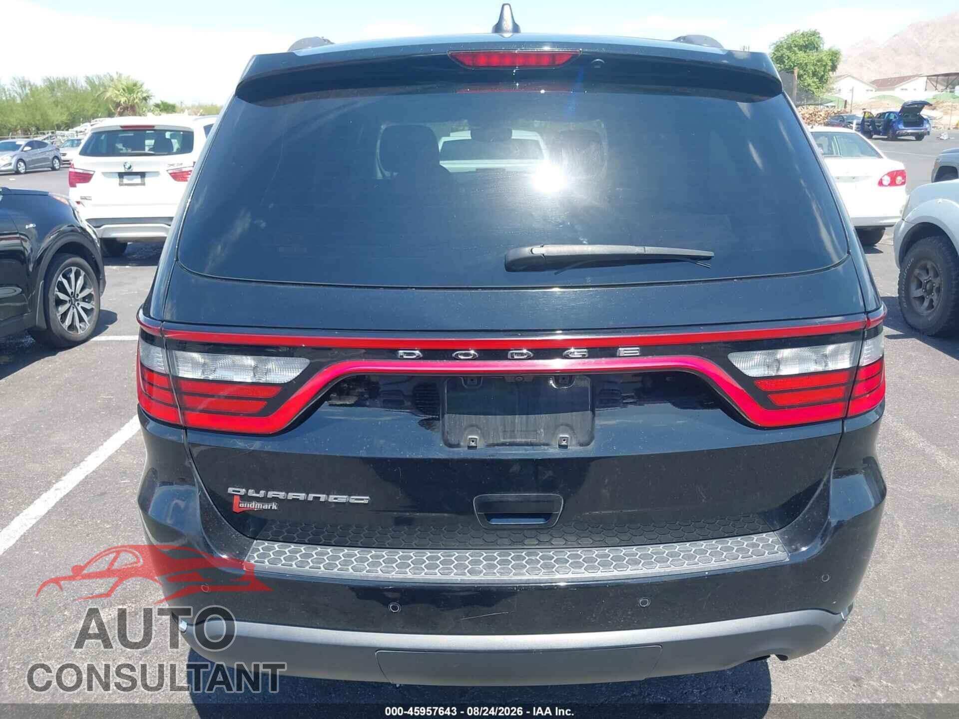 DODGE DURANGO 2017 - 1C4RDHAG2HC709268