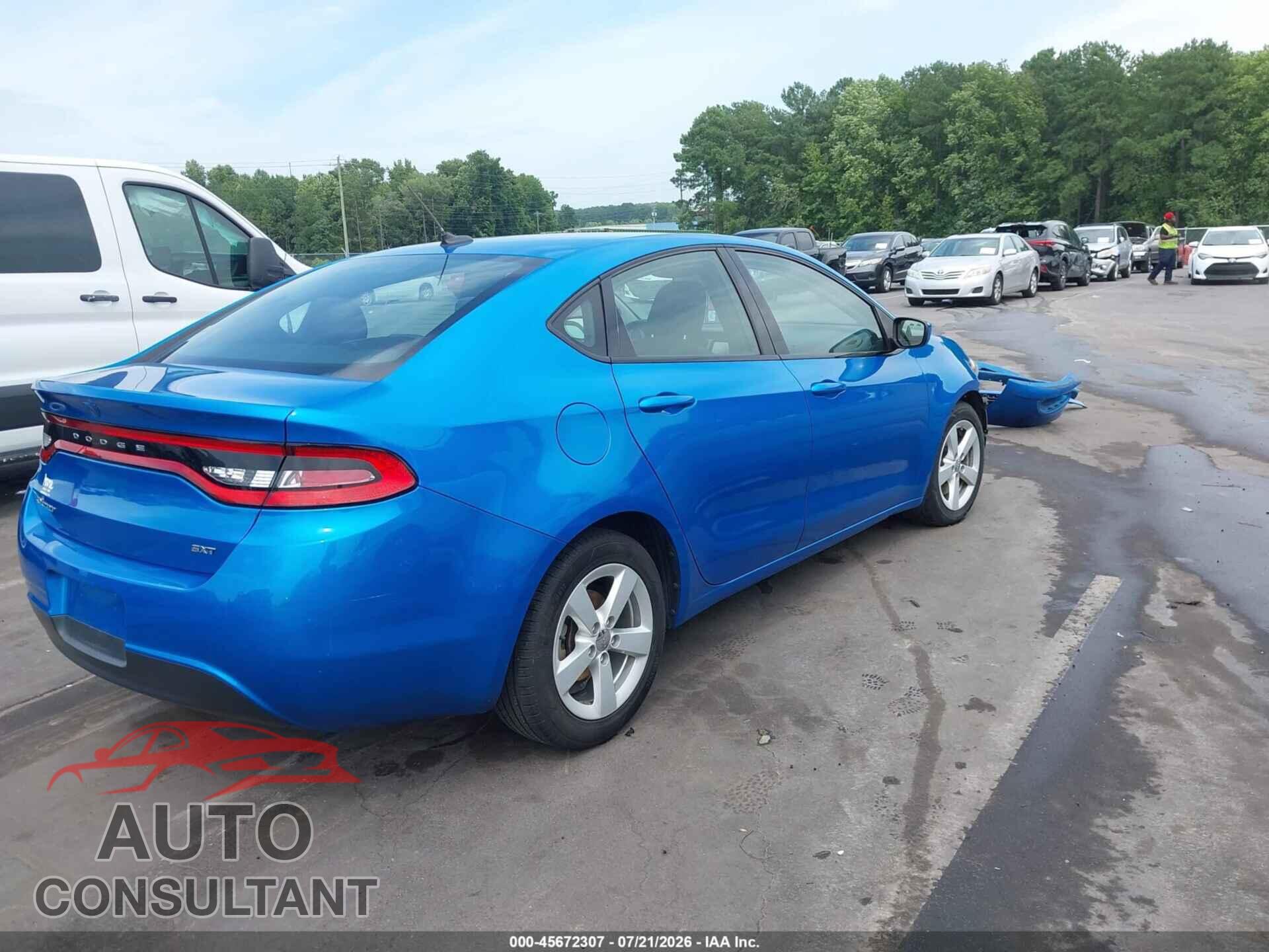 DODGE DART 2015 - 1C3CDFBB5FD362494