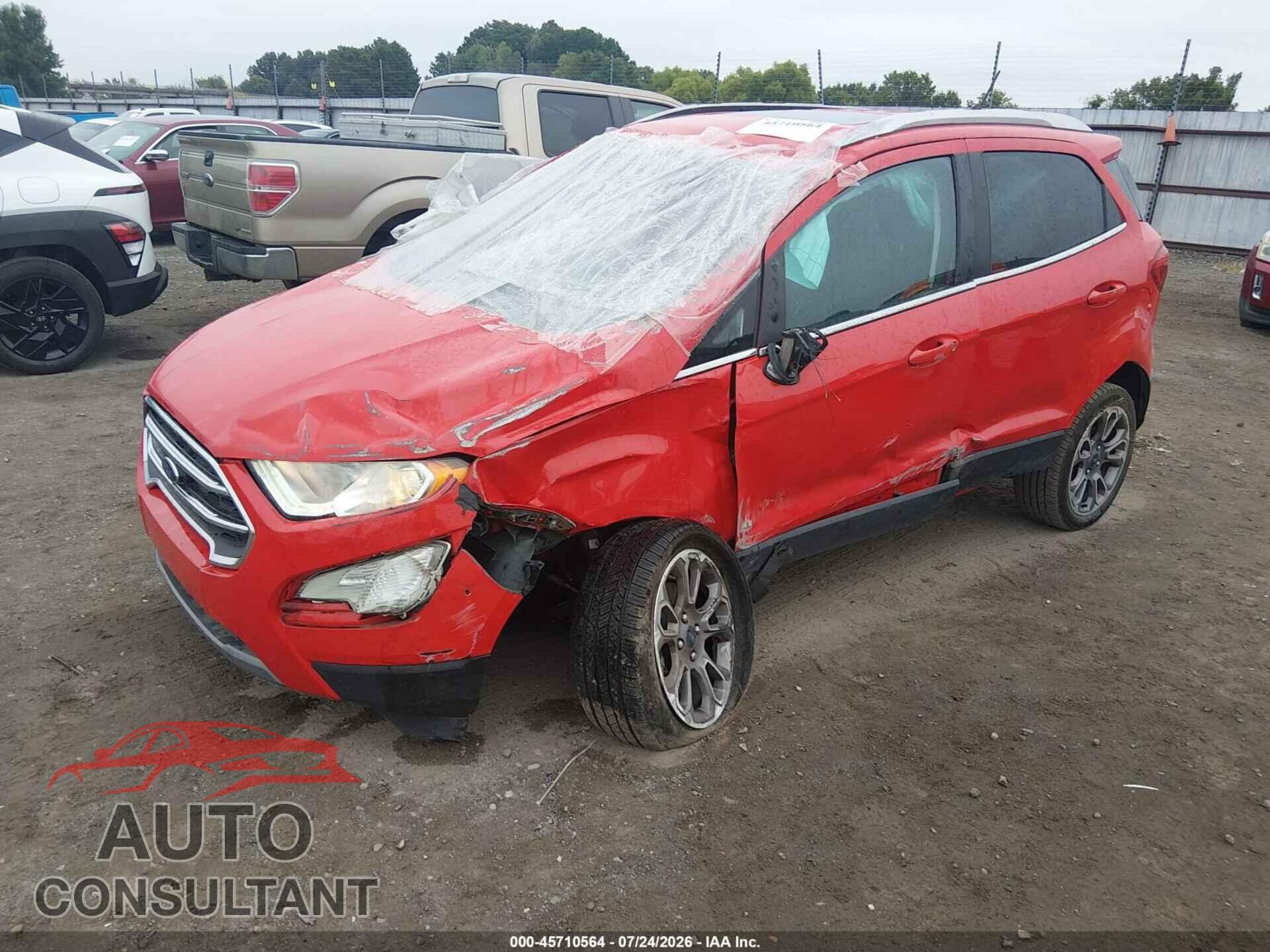FORD ECOSPORT 2021 - MAJ6S3KL7MC402086