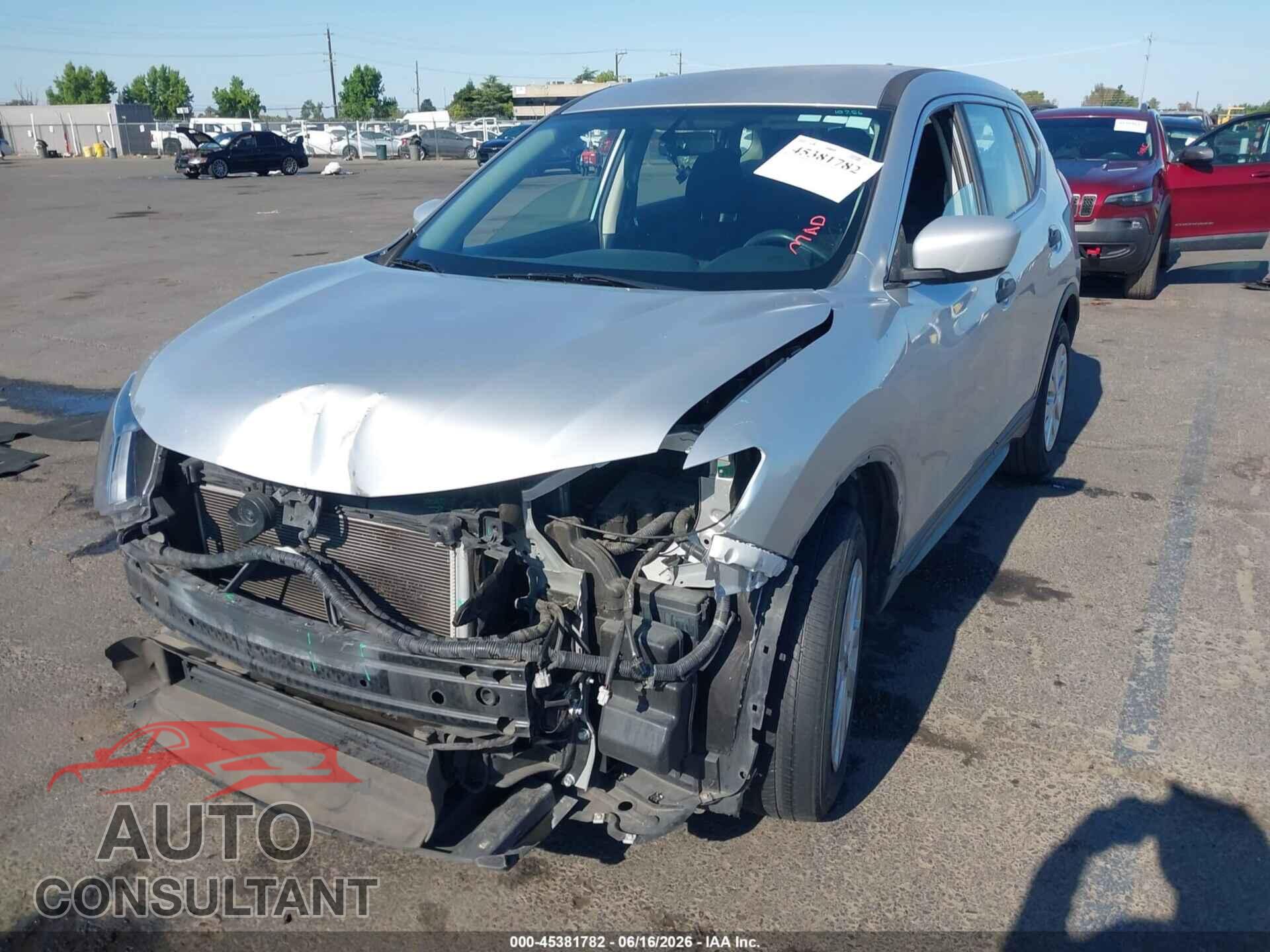 NISSAN ROGUE 2017 - KNMAT2MVXHP527043