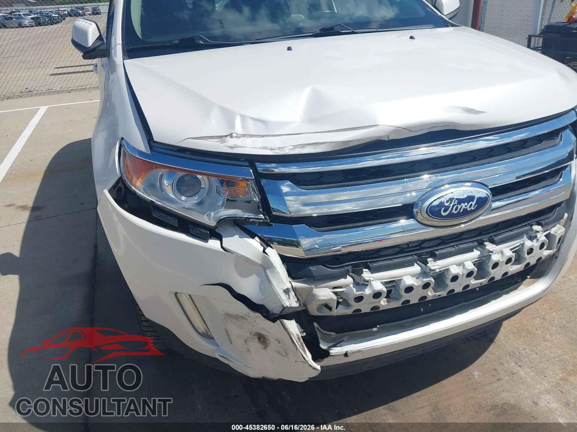 FORD EDGE 2012 - 2FMDK3K96CBA52644