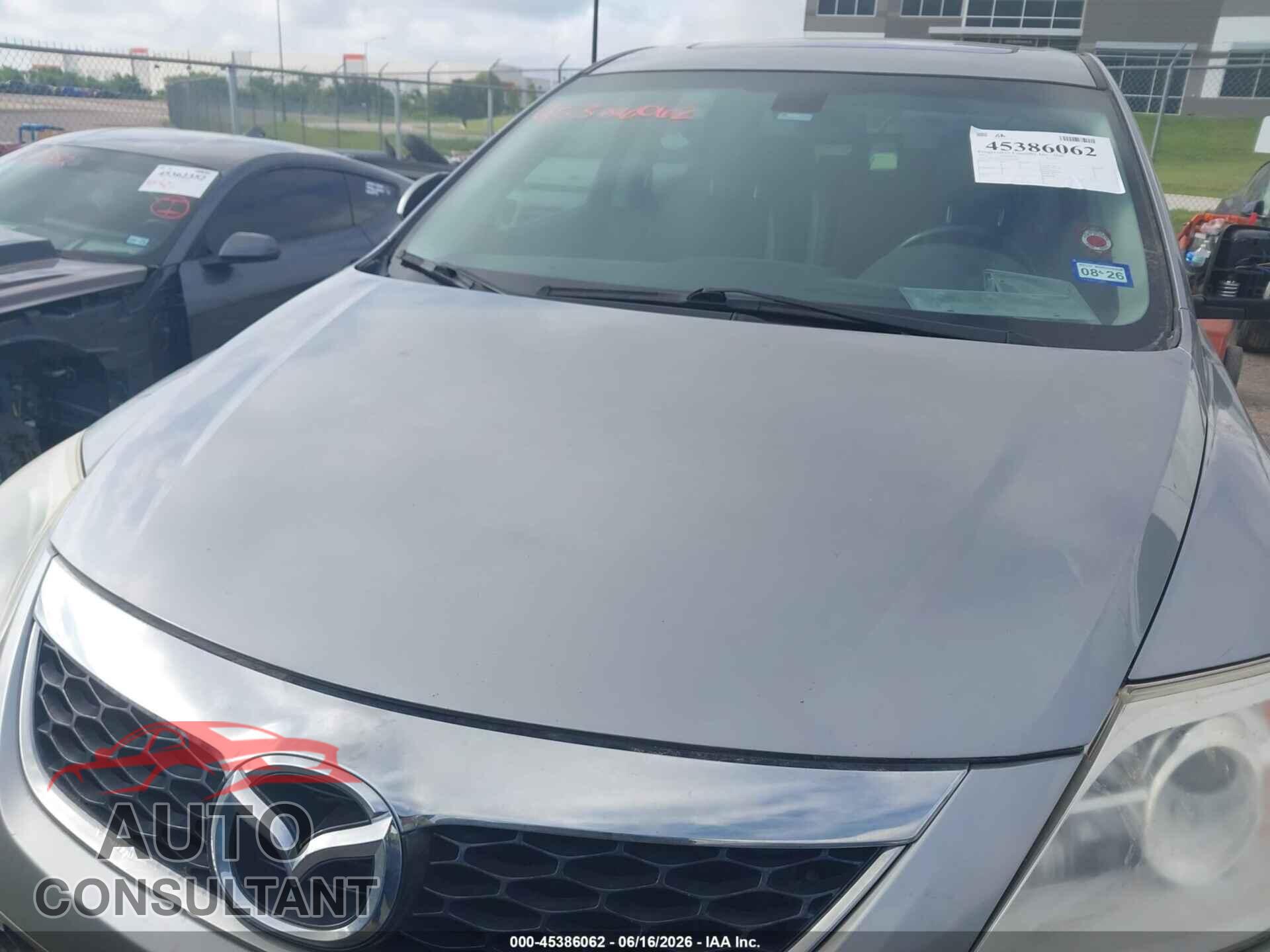 MAZDA CX-9 2012 - JM3TB2DA2C0348304