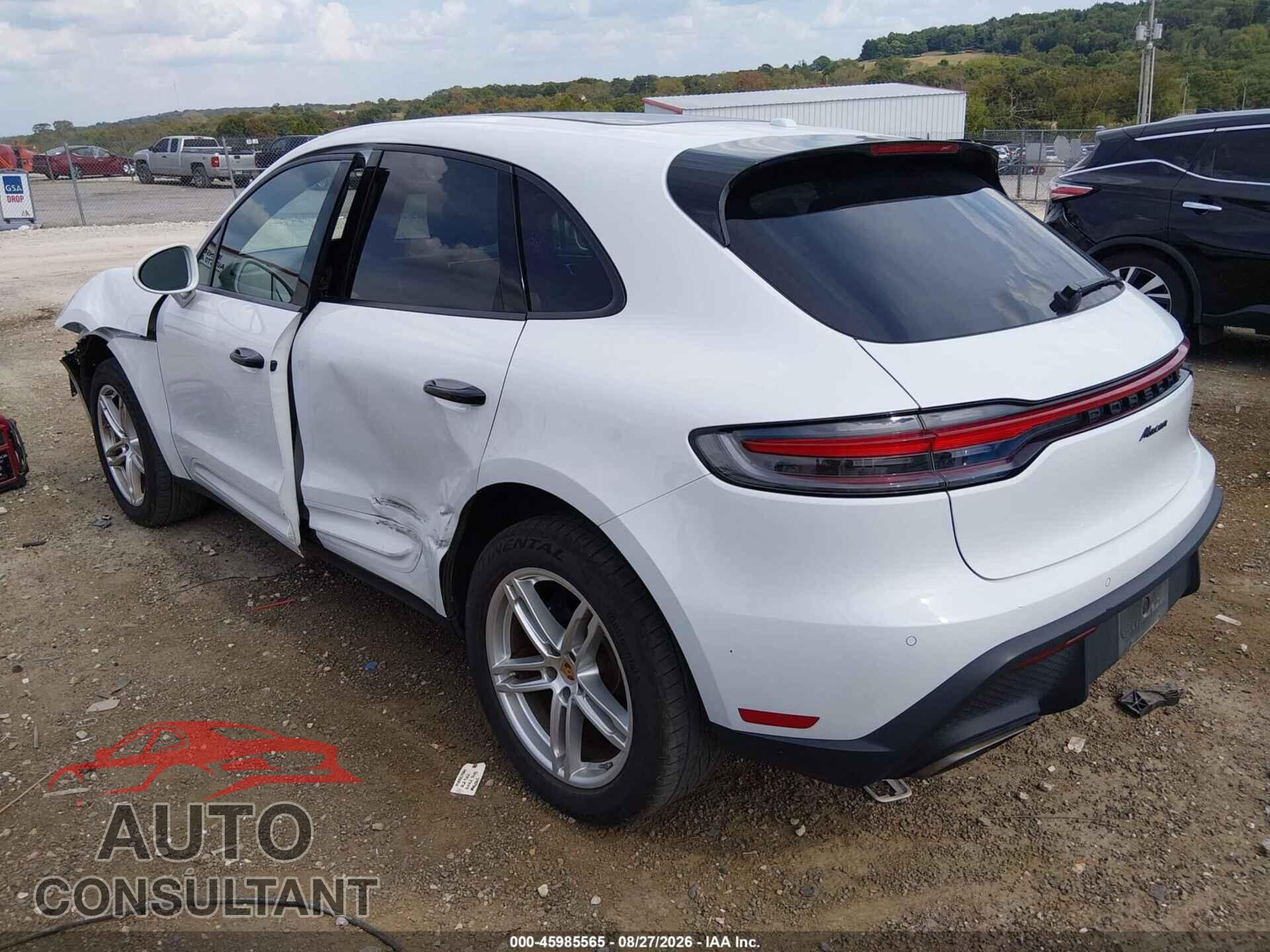 PORSCHE MACAN 2022 - WP1AA2A53NLB04378