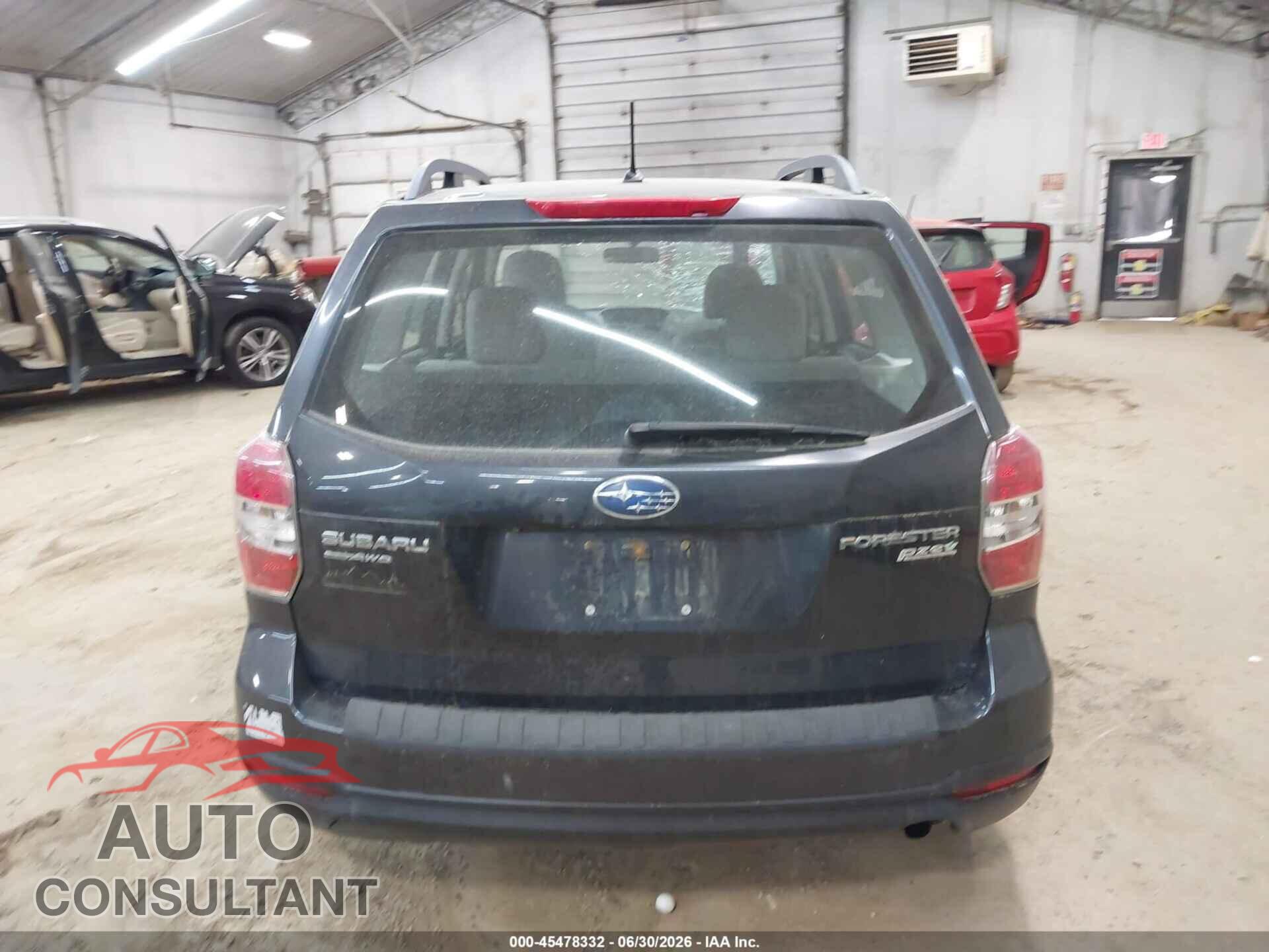 SUBARU FORESTER 2015 - JF2SJABC2FH800894