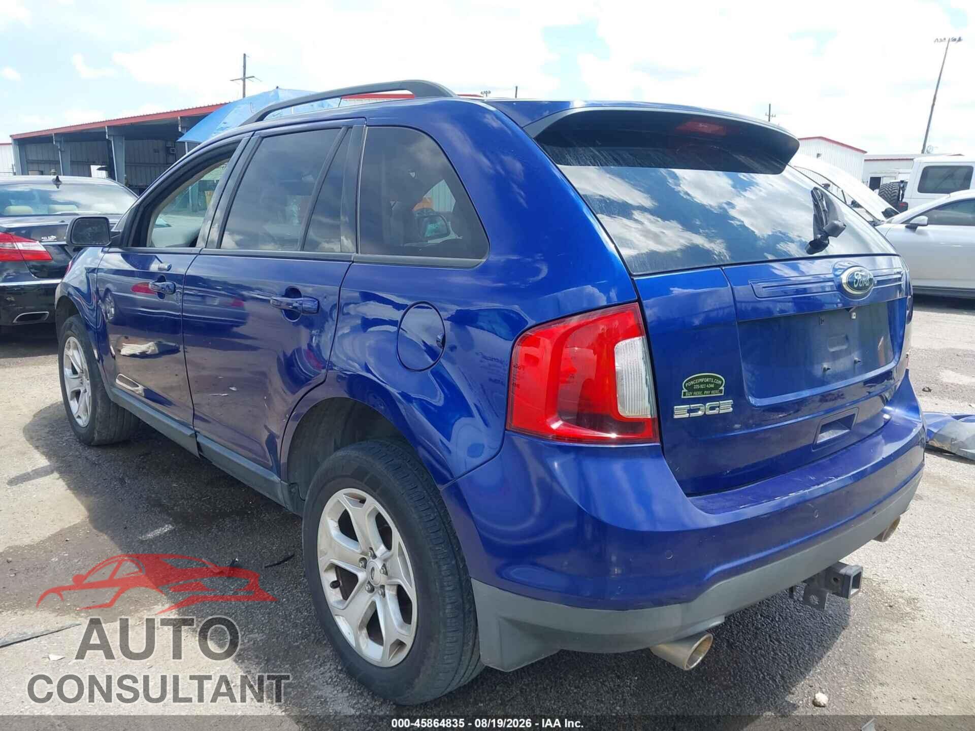 FORD EDGE 2013 - 2FMDK3JC8DBA09521