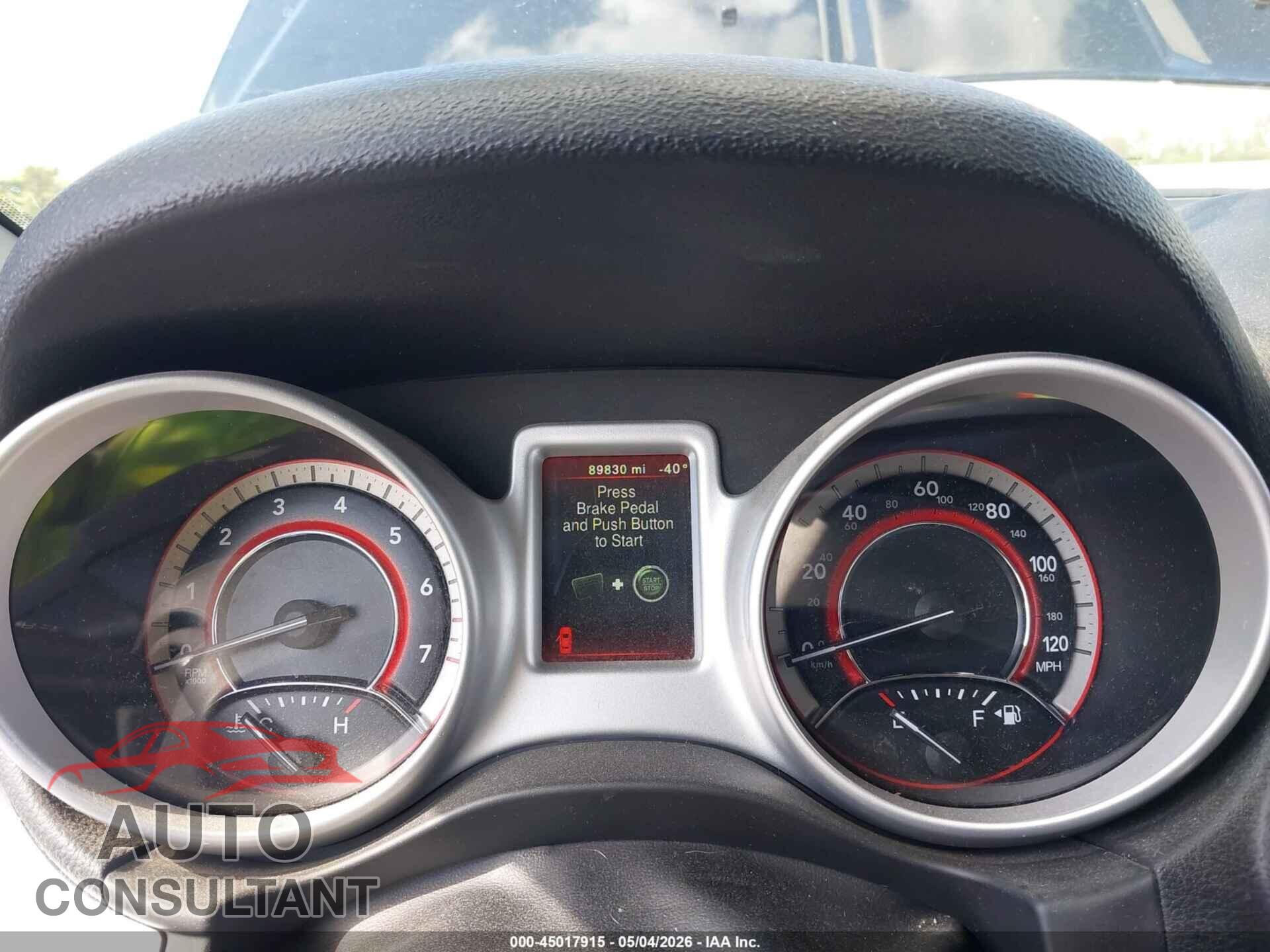 DODGE JOURNEY 2017 - 3C4PDCAB7HT673385