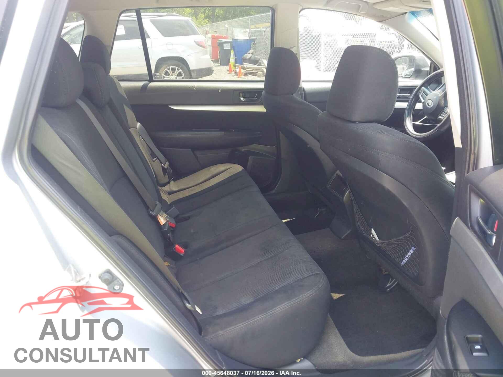 SUBARU OUTBACK 2013 - 4S4BRBGC8D3215541