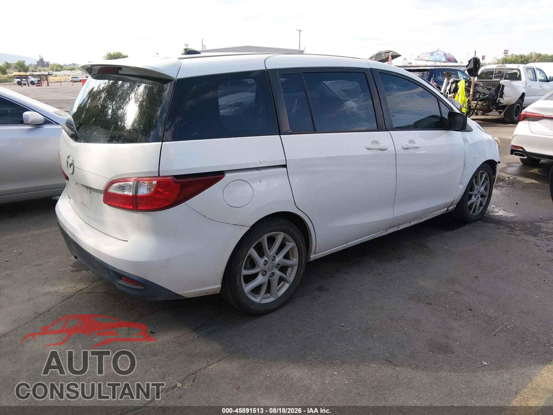 MAZDA MAZDA5 2012 - JM1CW2CL0C0138400