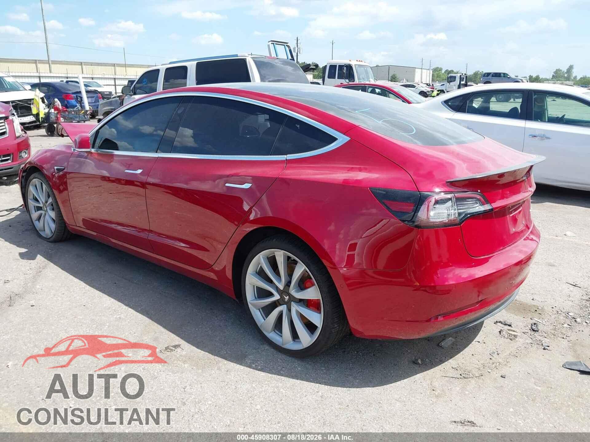 TESLA MODEL 3 2018 - 5YJ3E1EB3JF072781