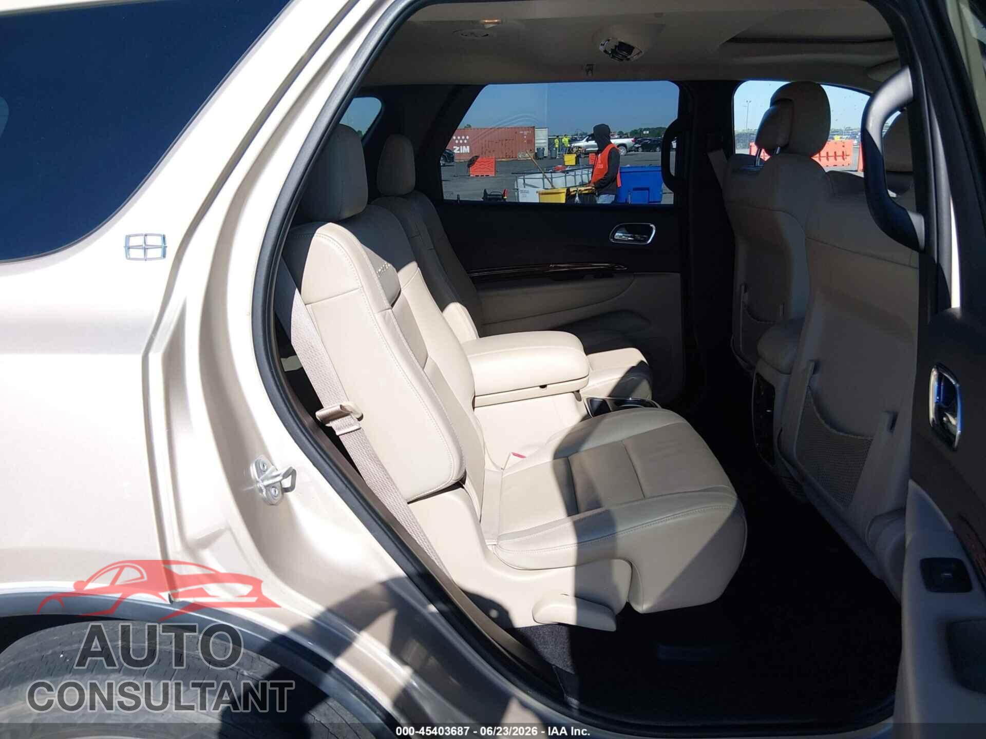 DODGE DURANGO 2015 - 1C4RDHEG3FC244054