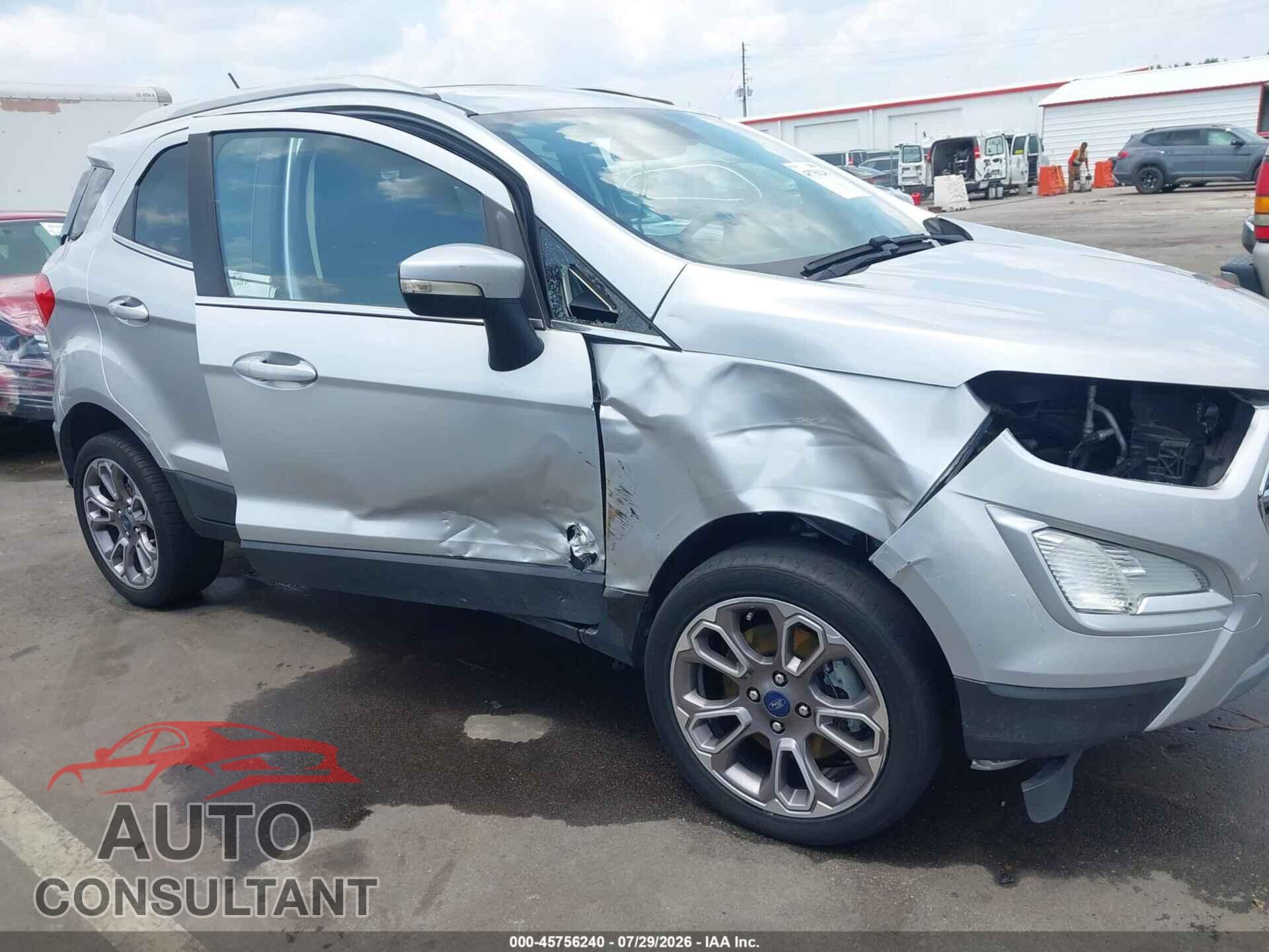 FORD ECOSPORT 2020 - MAJ6S3KL8LC334864