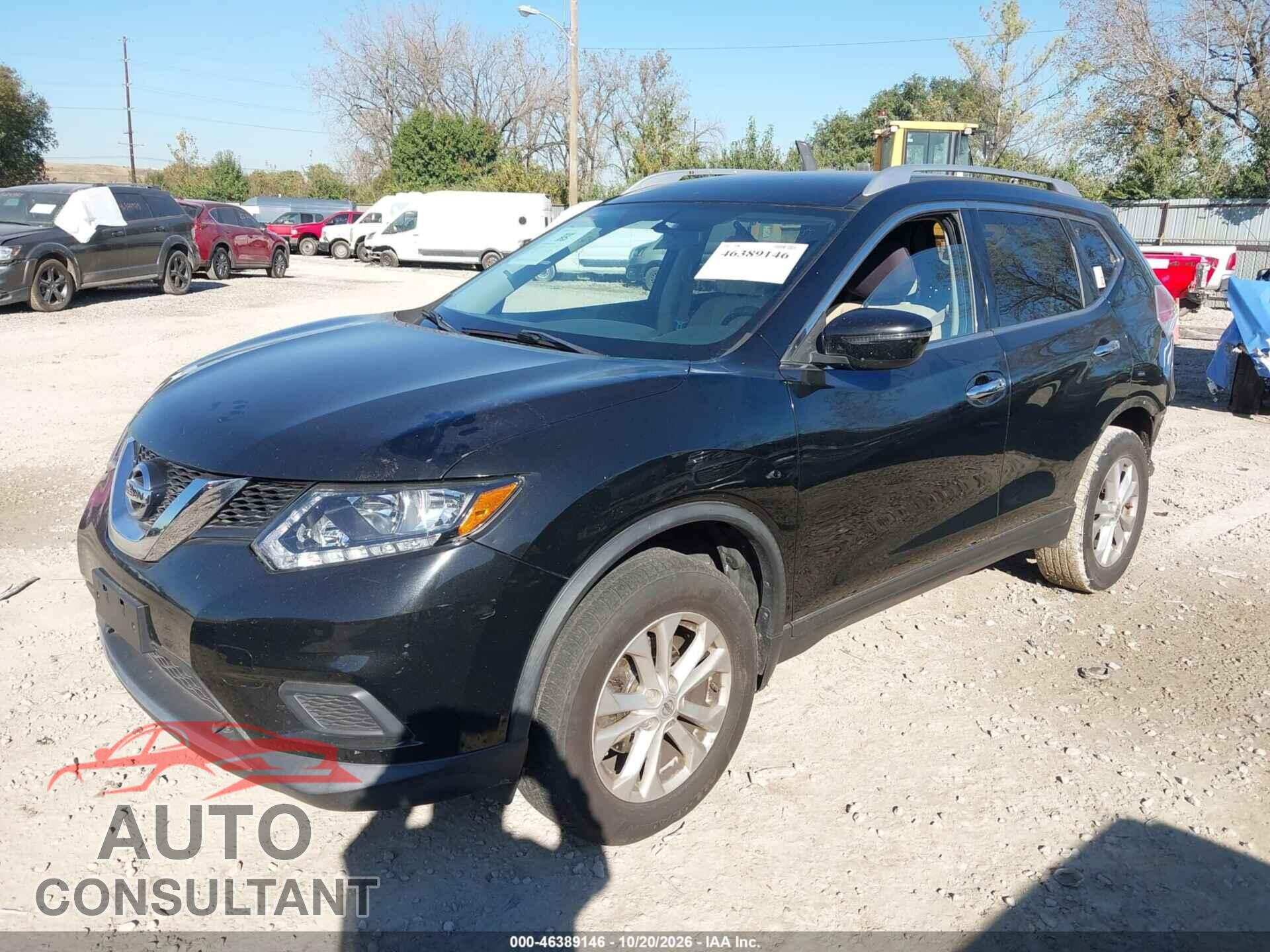 NISSAN ROGUE 2016 - KNMAT2MV2GP611355
