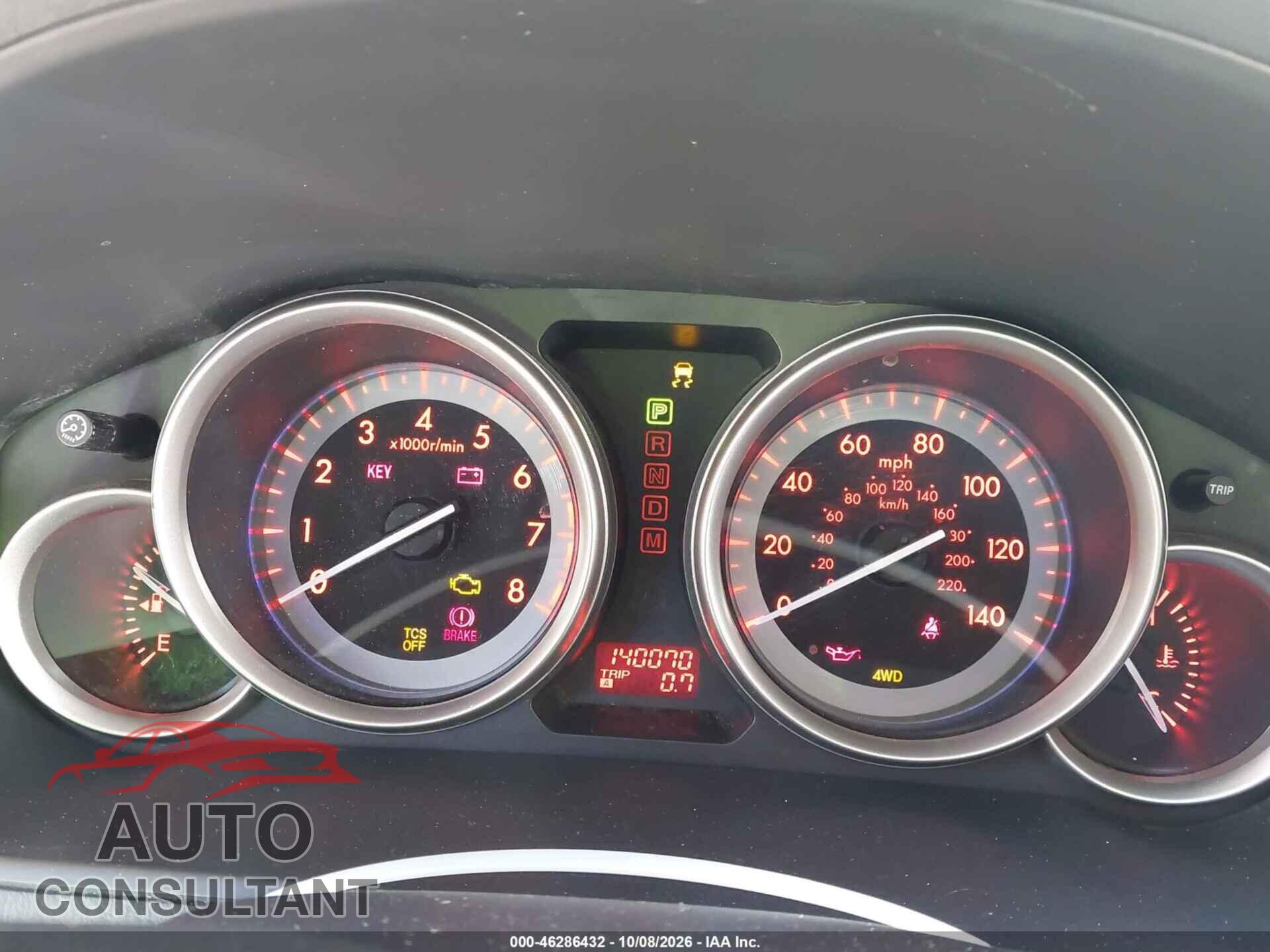 MAZDA CX-9 2011 - JM3TB3DV9B0315260