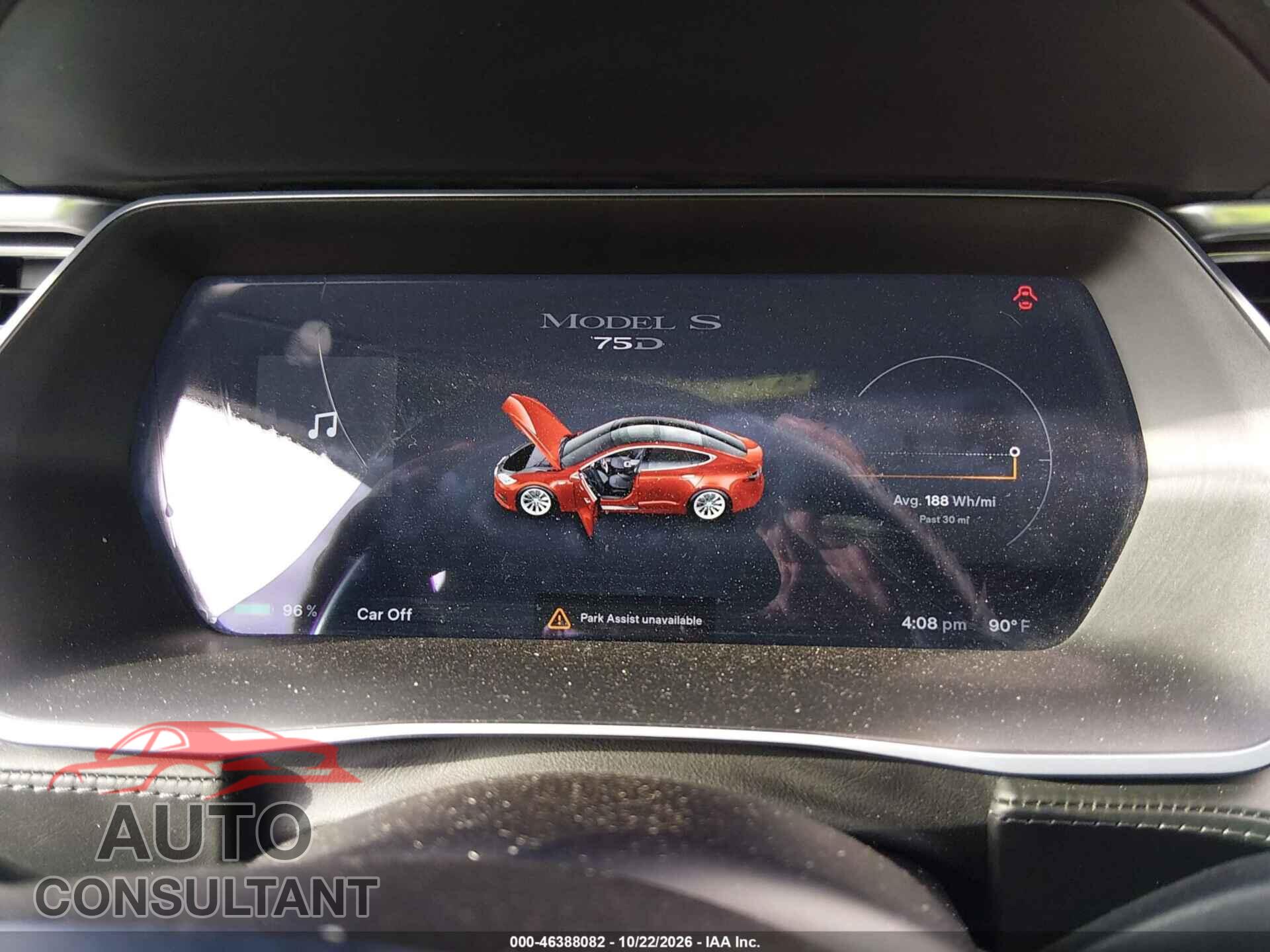 TESLA MODEL S 2016 - 5YJSA1E20GF134525