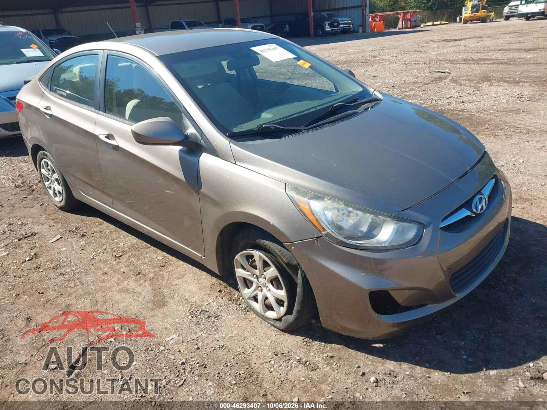 HYUNDAI ACCENT 2013 - KMHCT4AE6DU496762