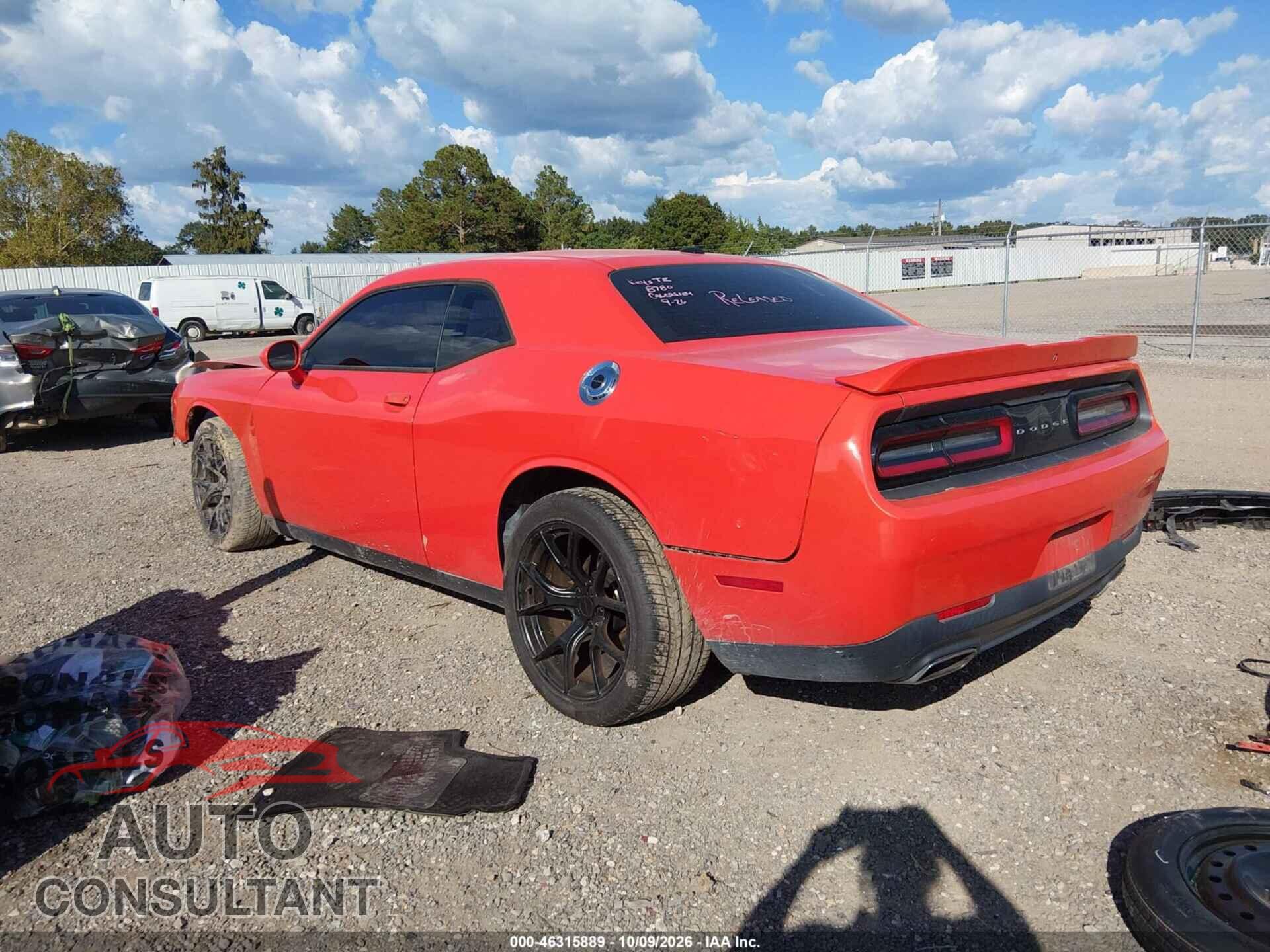 DODGE CHALLENGER 2019 - 2C3CDZAGXKH563531