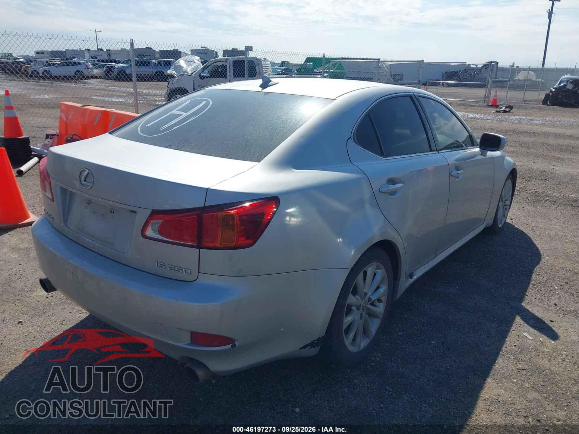 LEXUS IS 250 2010 - JTHBF5C2XA5113541