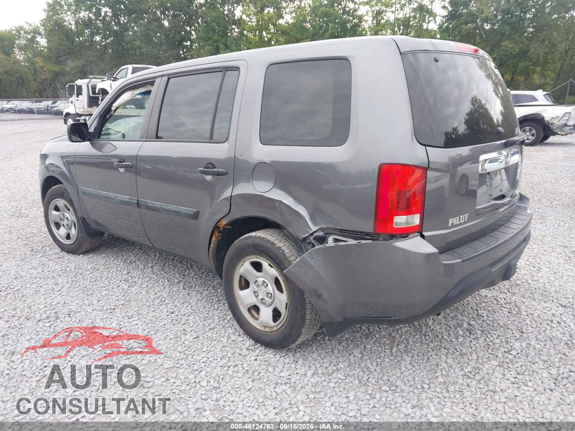 HONDA PILOT 2014 - 5FNYF4H22EB032911