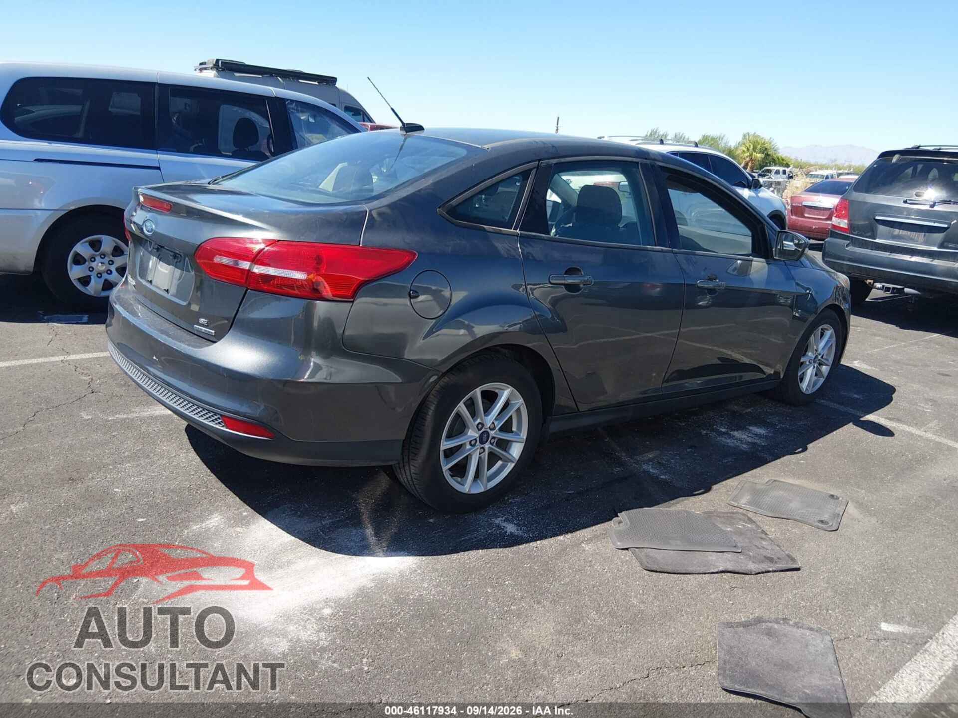 FORD FOCUS 2016 - 1FADP3F26GL380192