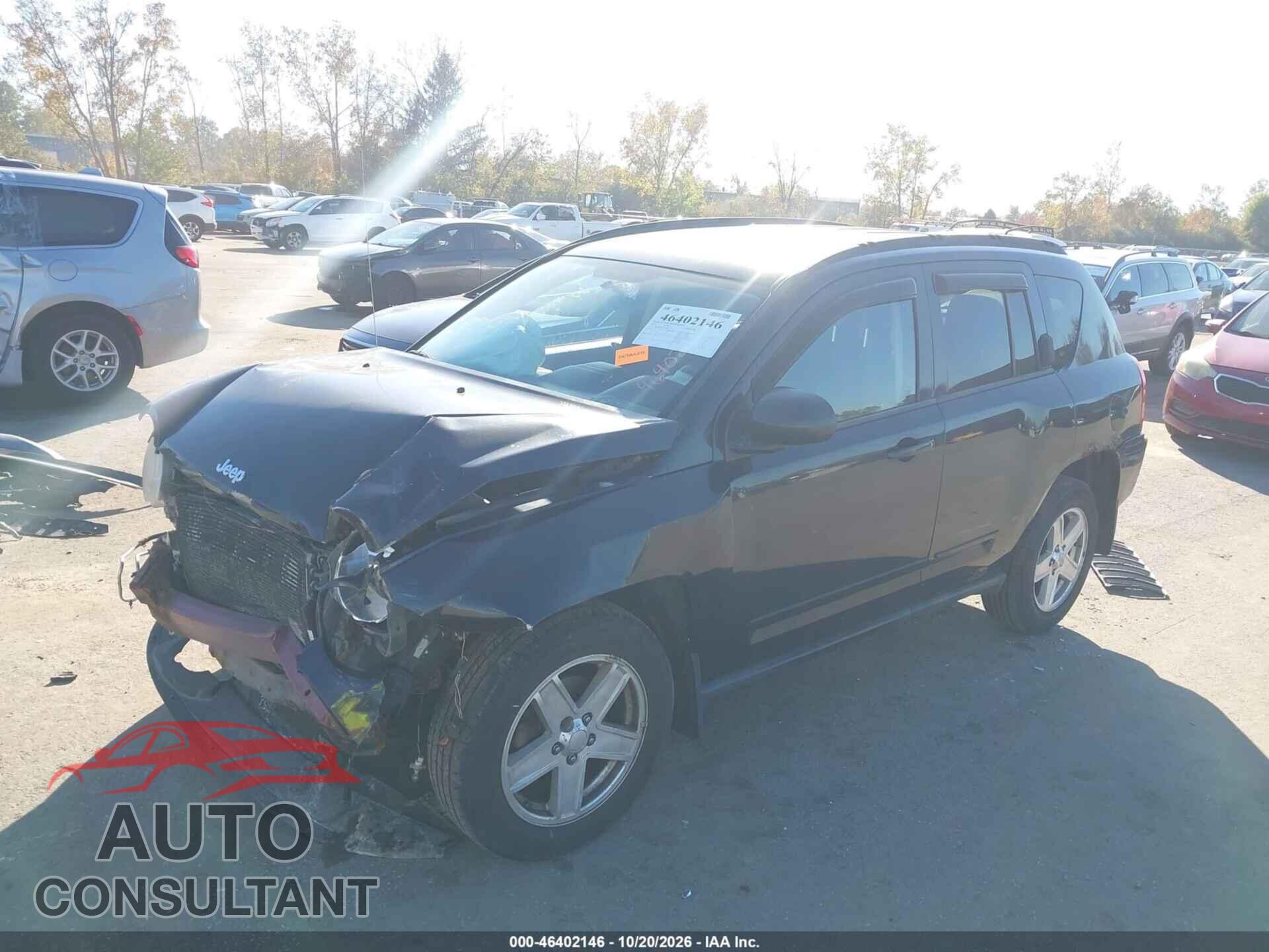JEEP COMPASS 2010 - 1J4NF4FB8AD512923