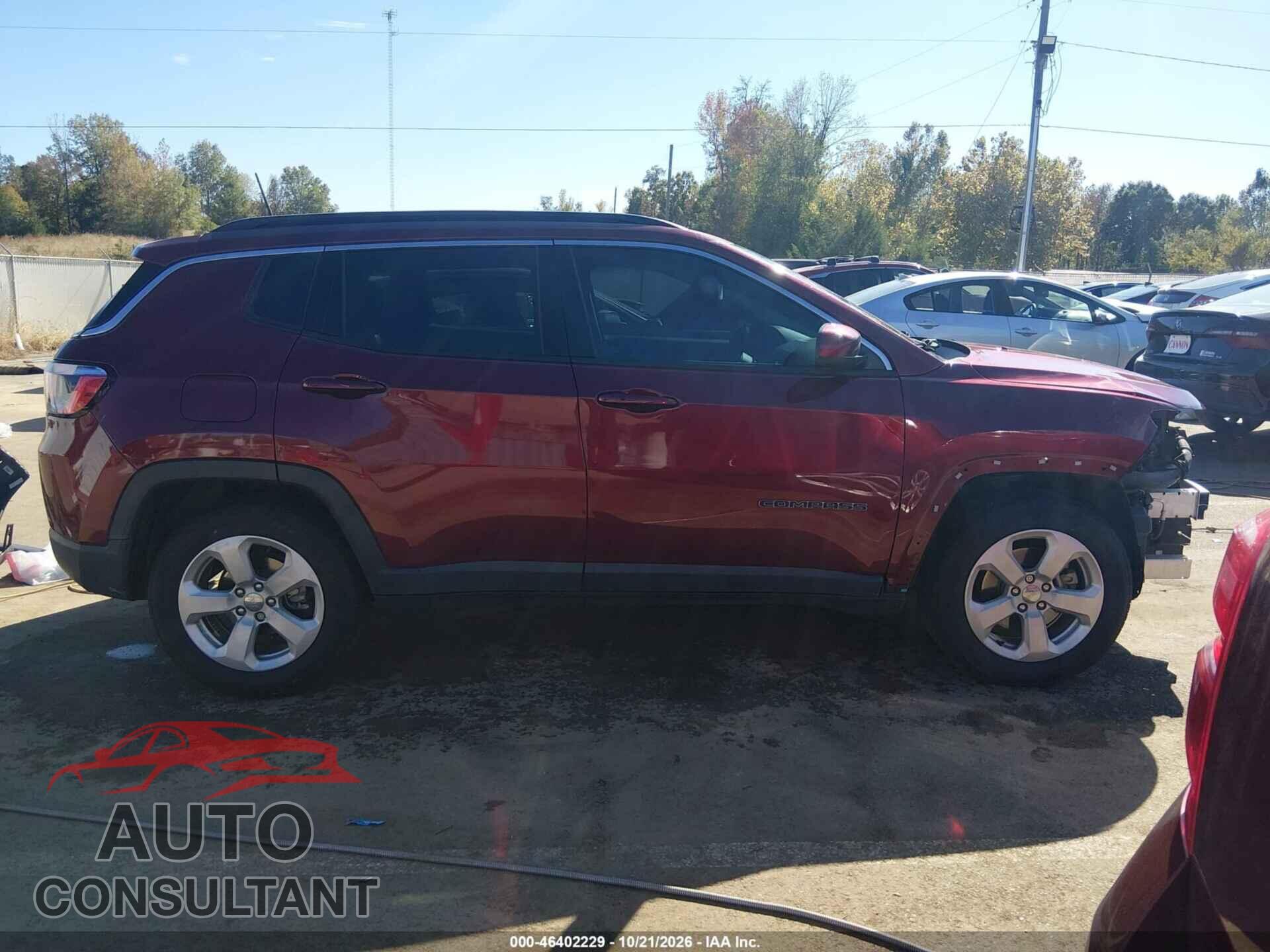 JEEP COMPASS 2020 - 3C4NJCBB1LT246954