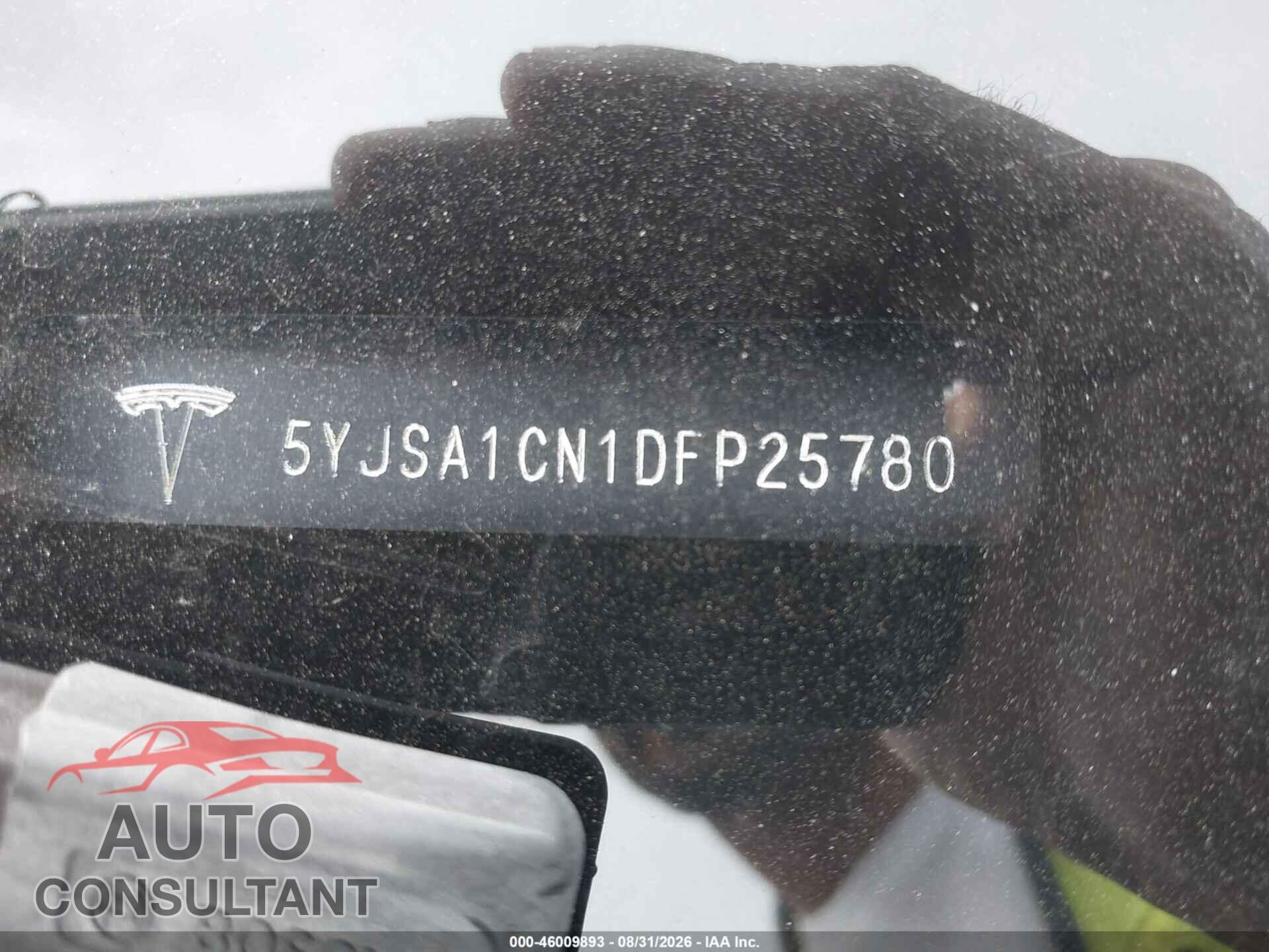 TESLA MODEL S 2013 - 5YJSA1CN1DFP25780