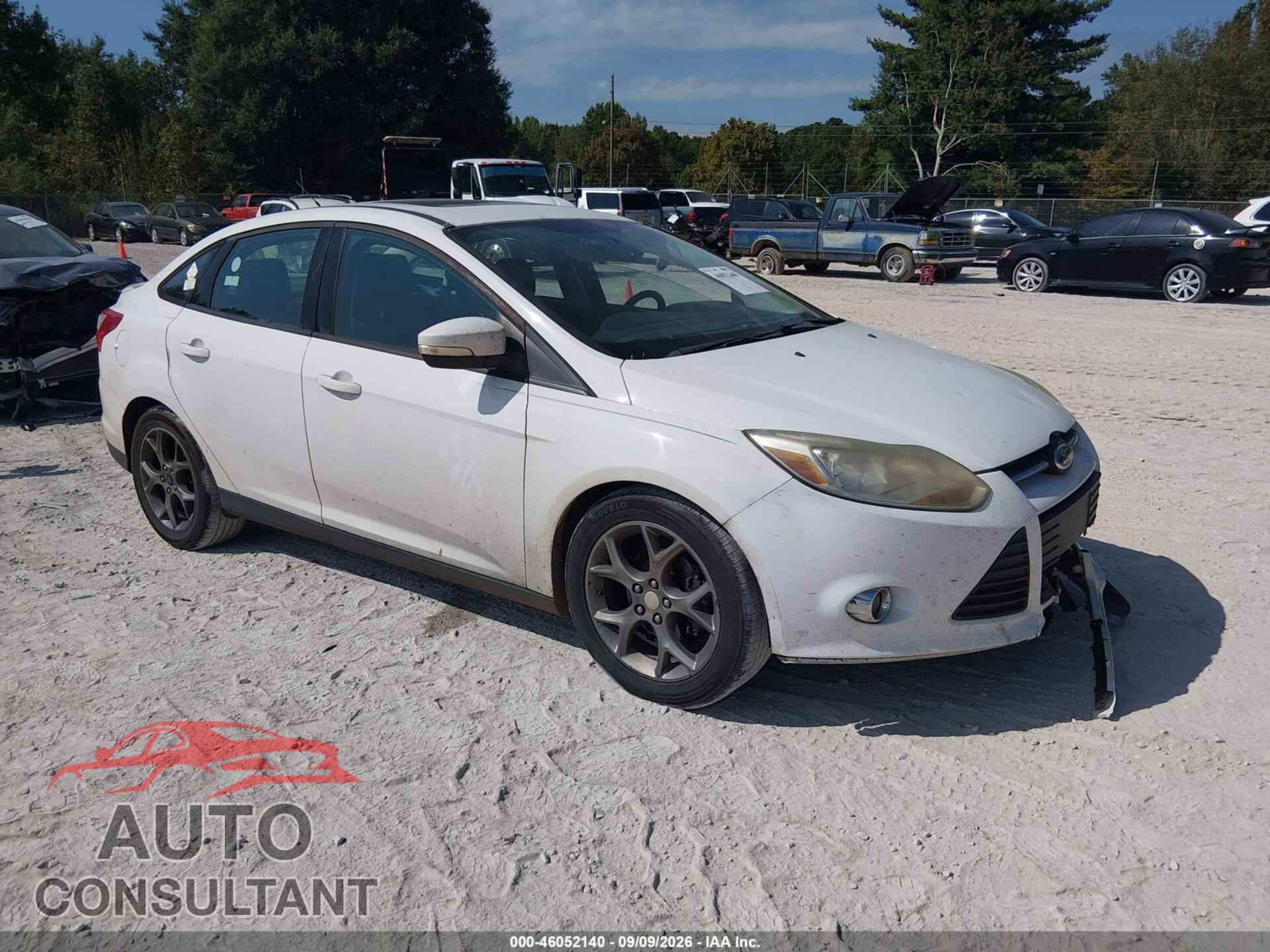 FORD FOCUS 2013 - 1FADP3F22DL237140