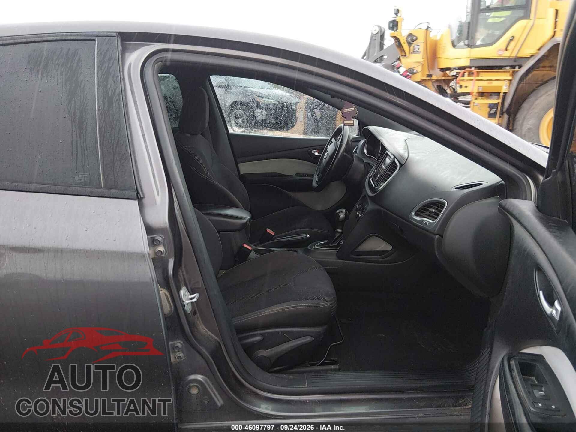 DODGE DART 2015 - 1C3CDFBB4FD180995