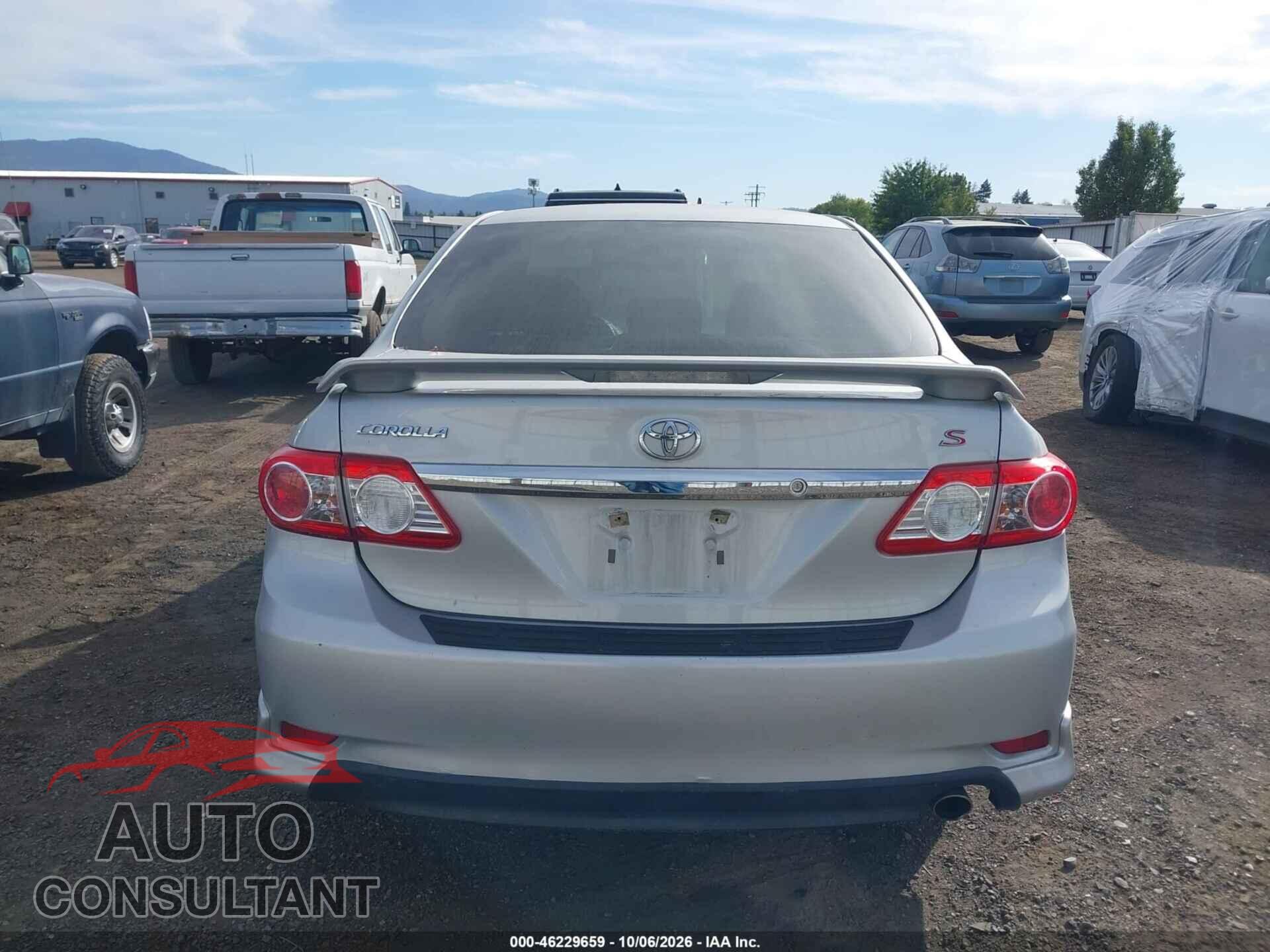 TOYOTA COROLLA 2013 - 5YFBU4EE7DP088629