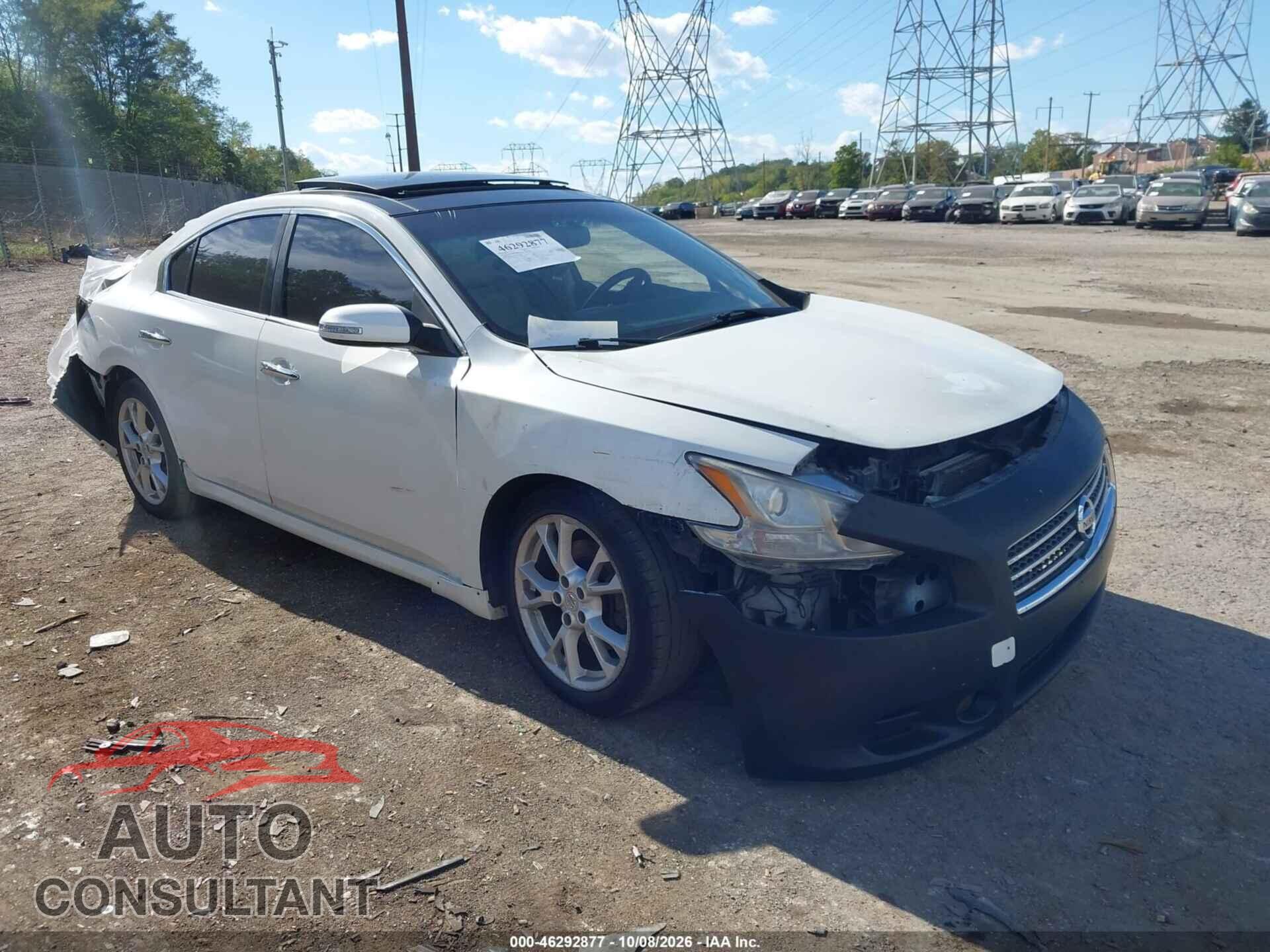 NISSAN MAXIMA 2012 - 1N4AA5AP4CC831908