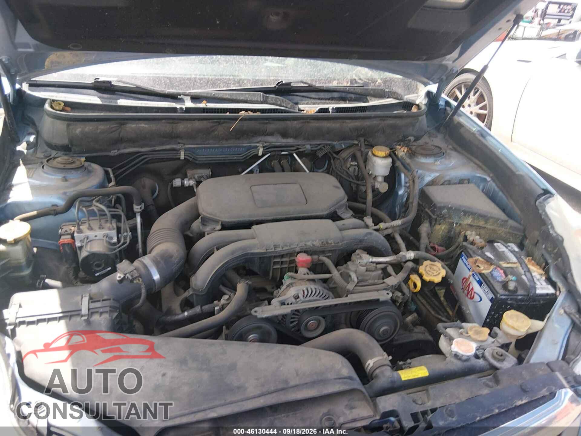 SUBARU OUTBACK 2012 - 4S4BRBGC4C3204535