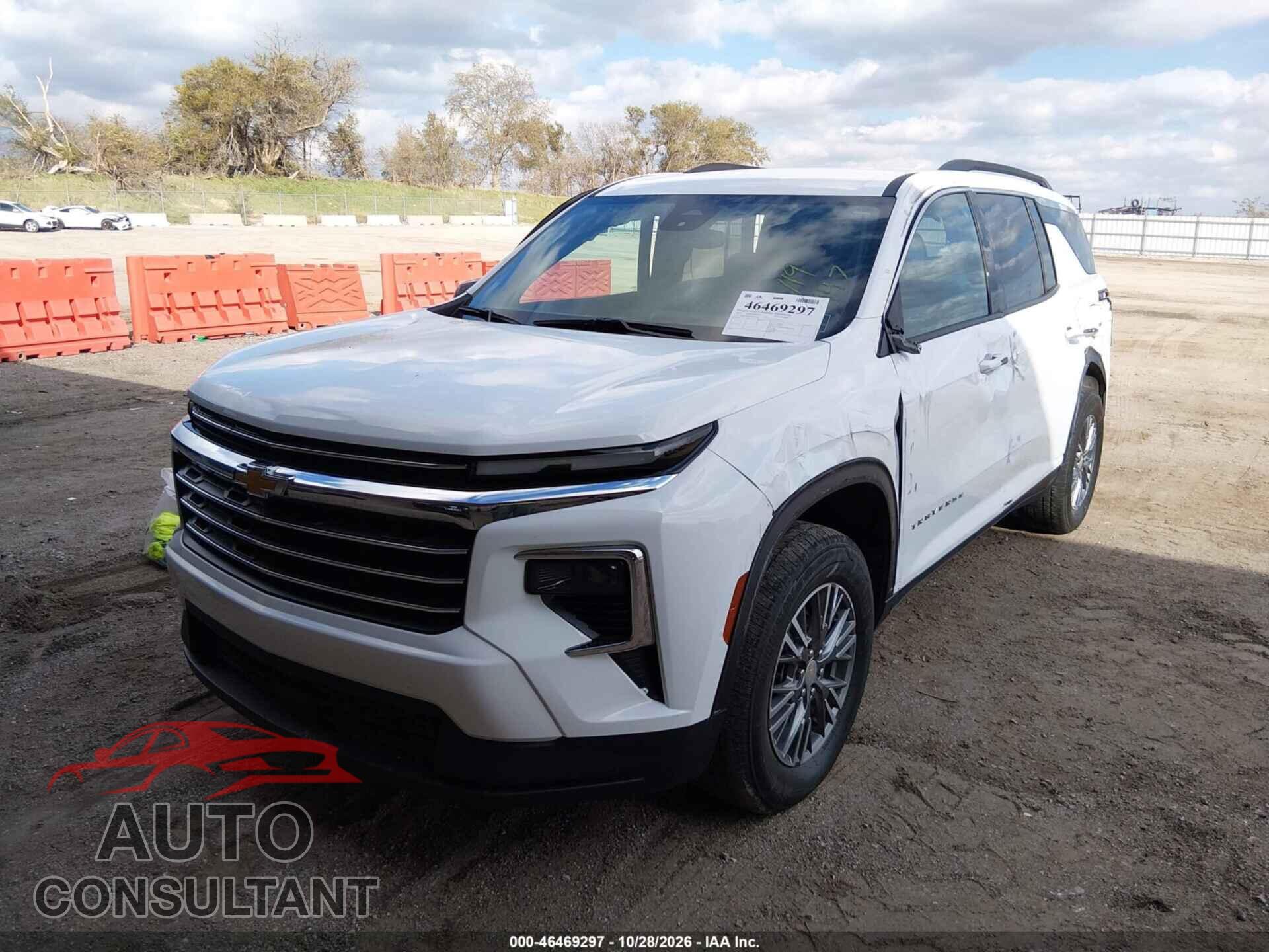 CHEVROLET TRAVERSE 2025 - 1GNEVGRS3SJ164609