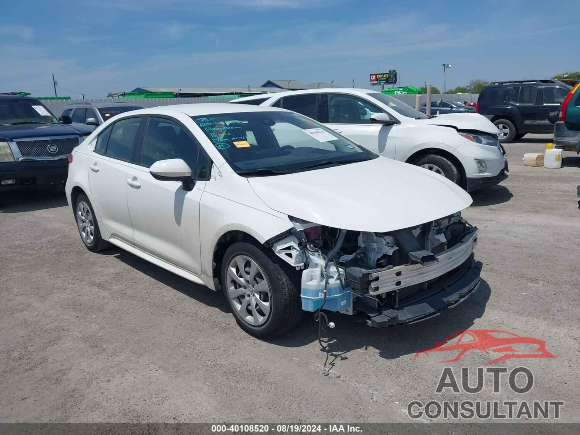 TOYOTA COROLLA 2022 - JTDEPMAE4N3018493