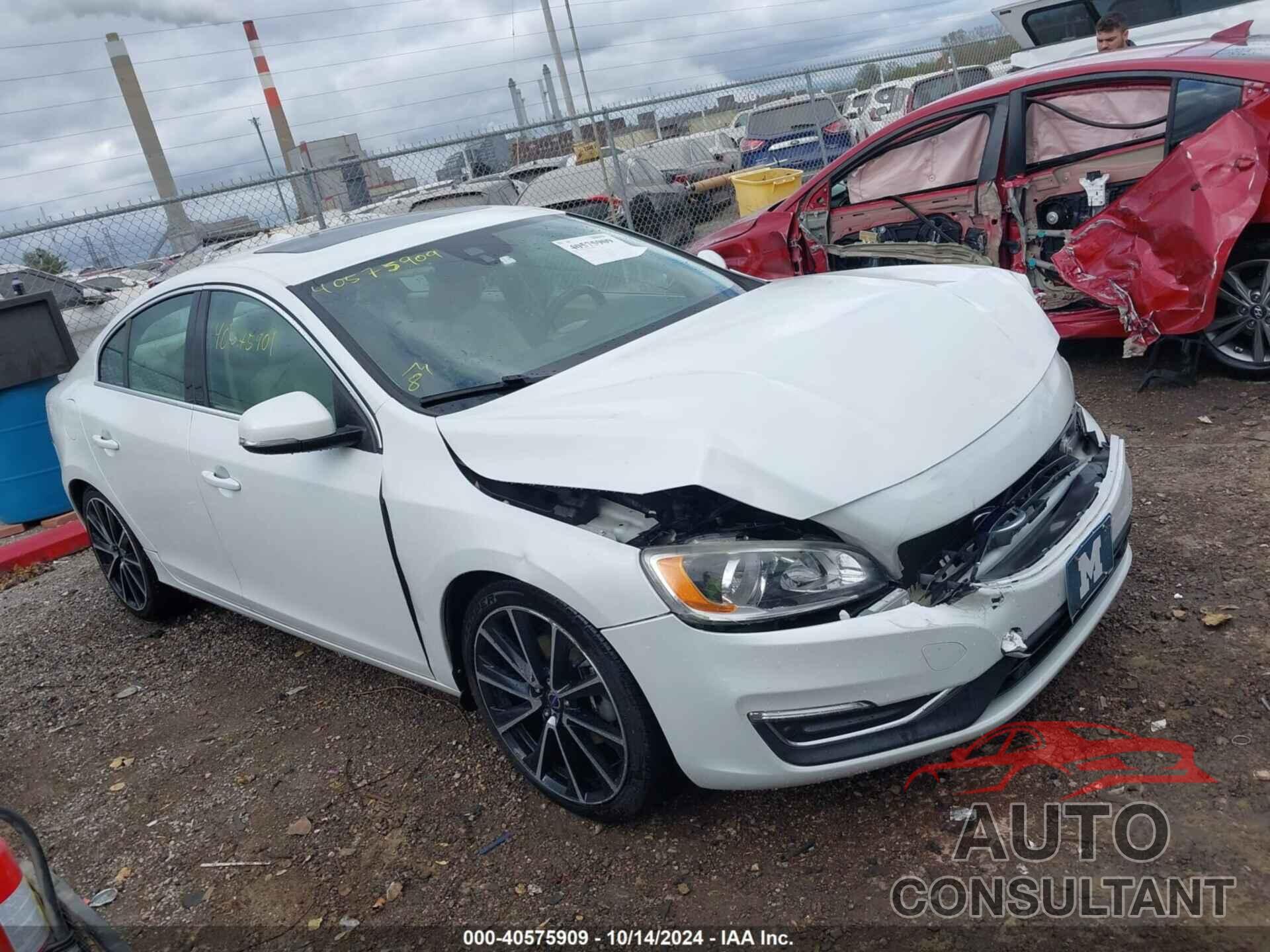 VOLVO S60 2016 - YV126MFK3G2408721