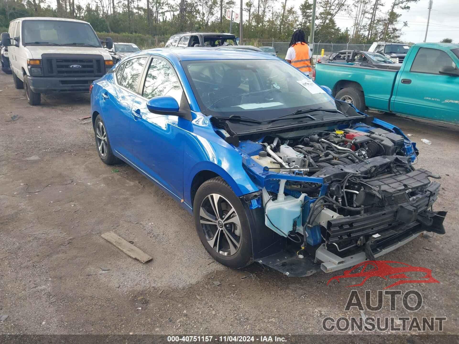 NISSAN SENTRA 2022 - 3N1AB8CV3NY244794