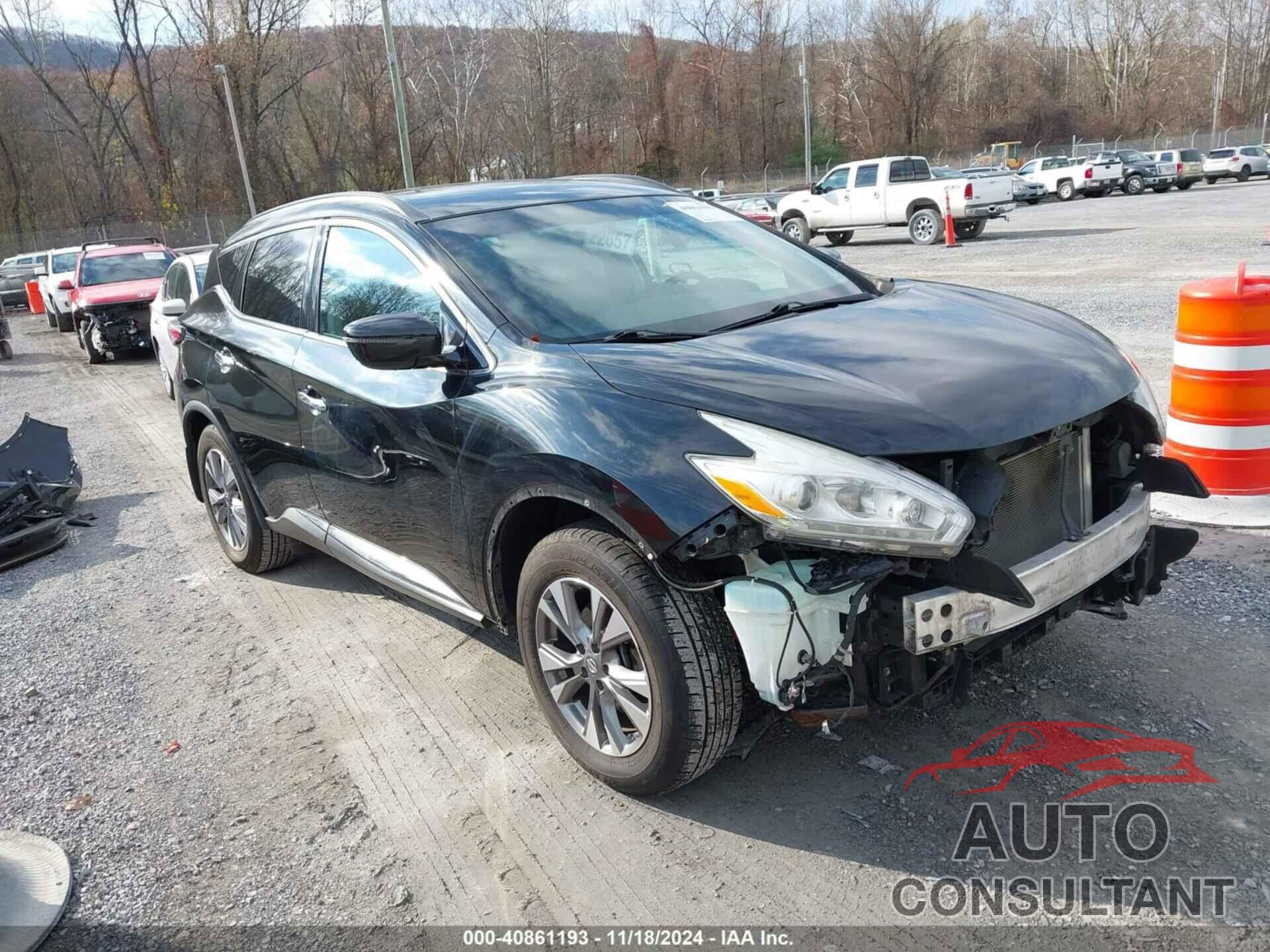 NISSAN MURANO 2016 - 5N1AZ2MH5GN144786