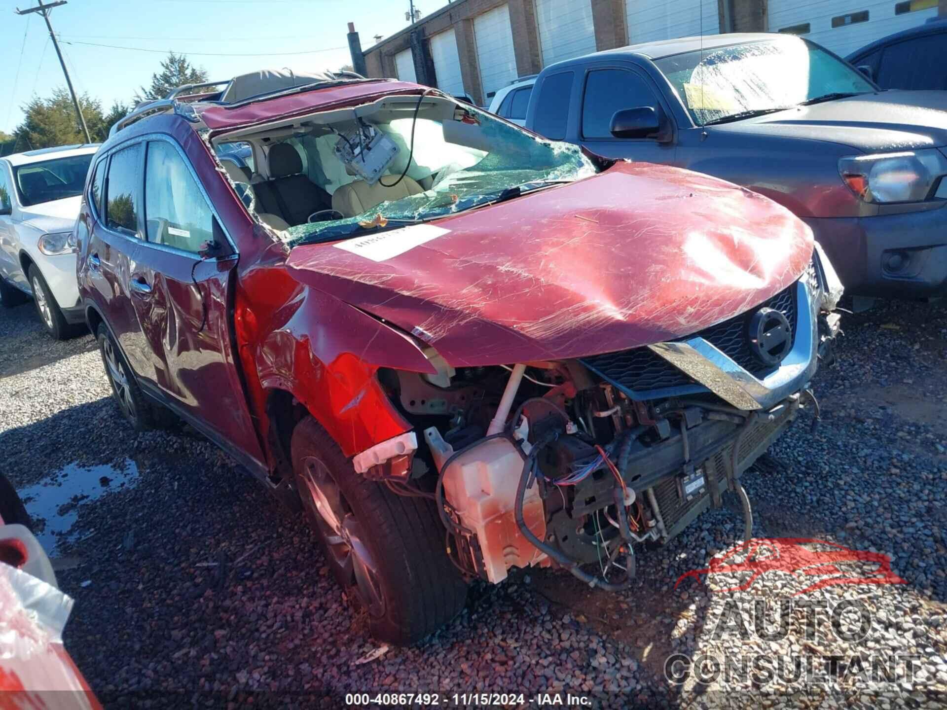 NISSAN ROGUE 2014 - 5N1AT2MVXEC812632