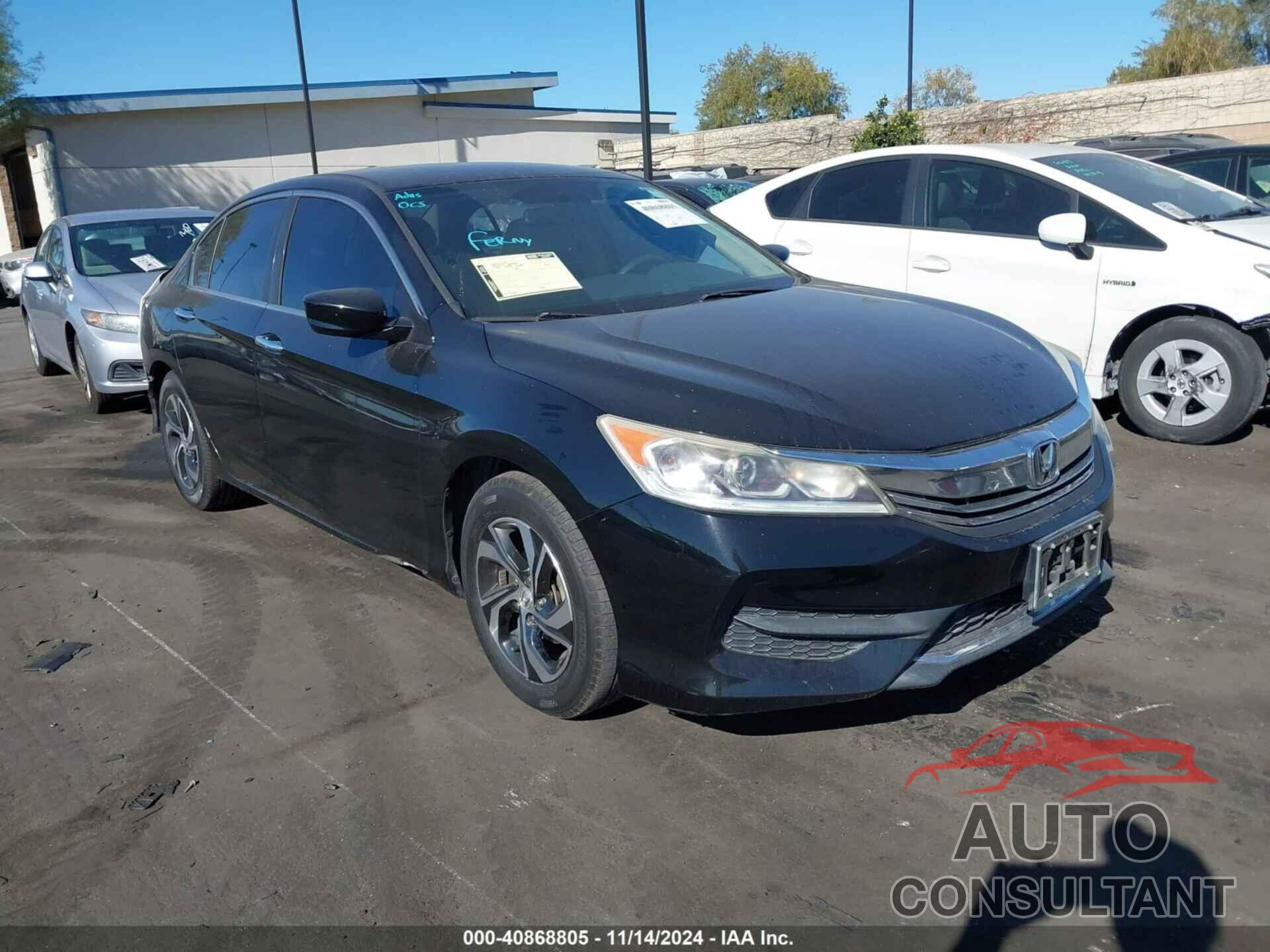 HONDA ACCORD 2016 - 1HGCR2F39GA239939