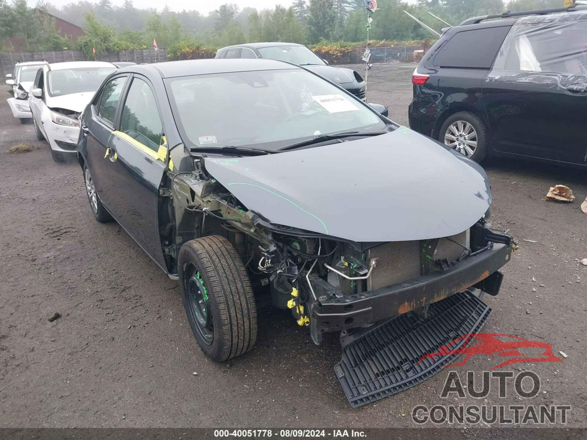 TOYOTA COROLLA 2017 - 2T1BURHEXHC857672
