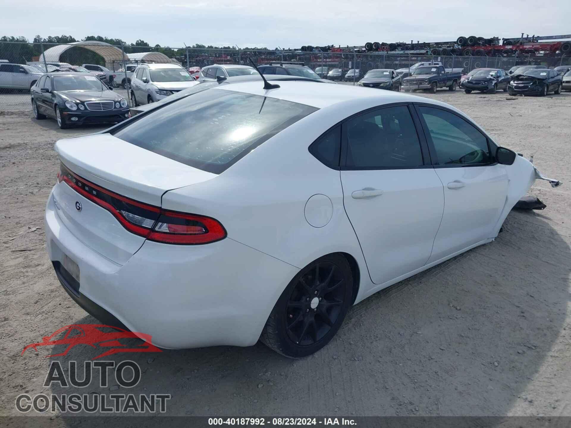 DODGE DART 2016 - 1C3CDFAA7GD749851