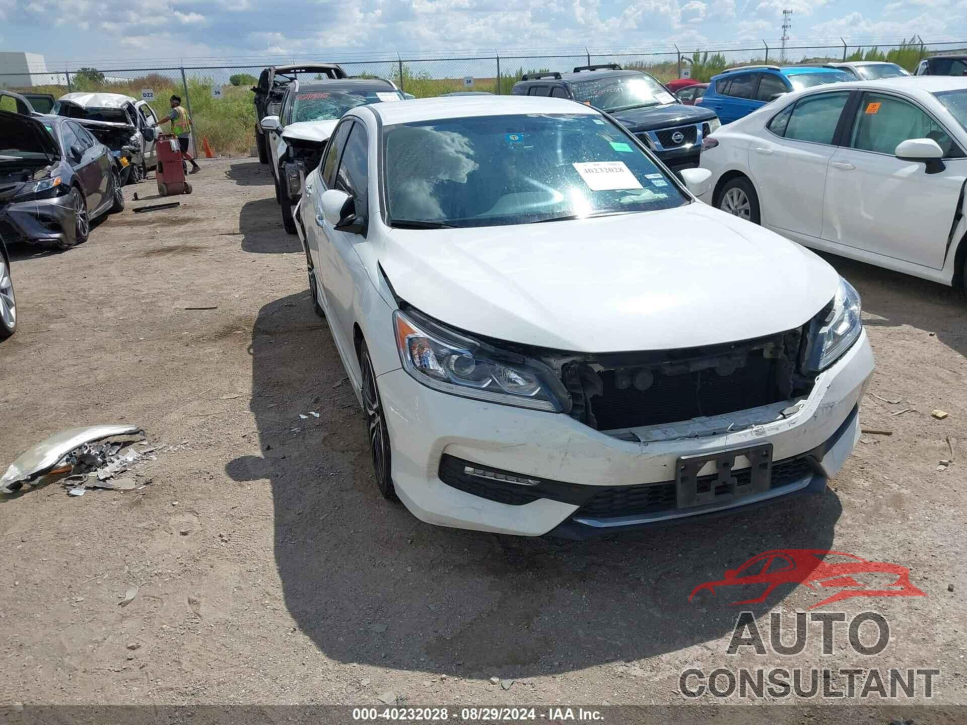 HONDA ACCORD 2016 - 1HGCR2F59GA049091