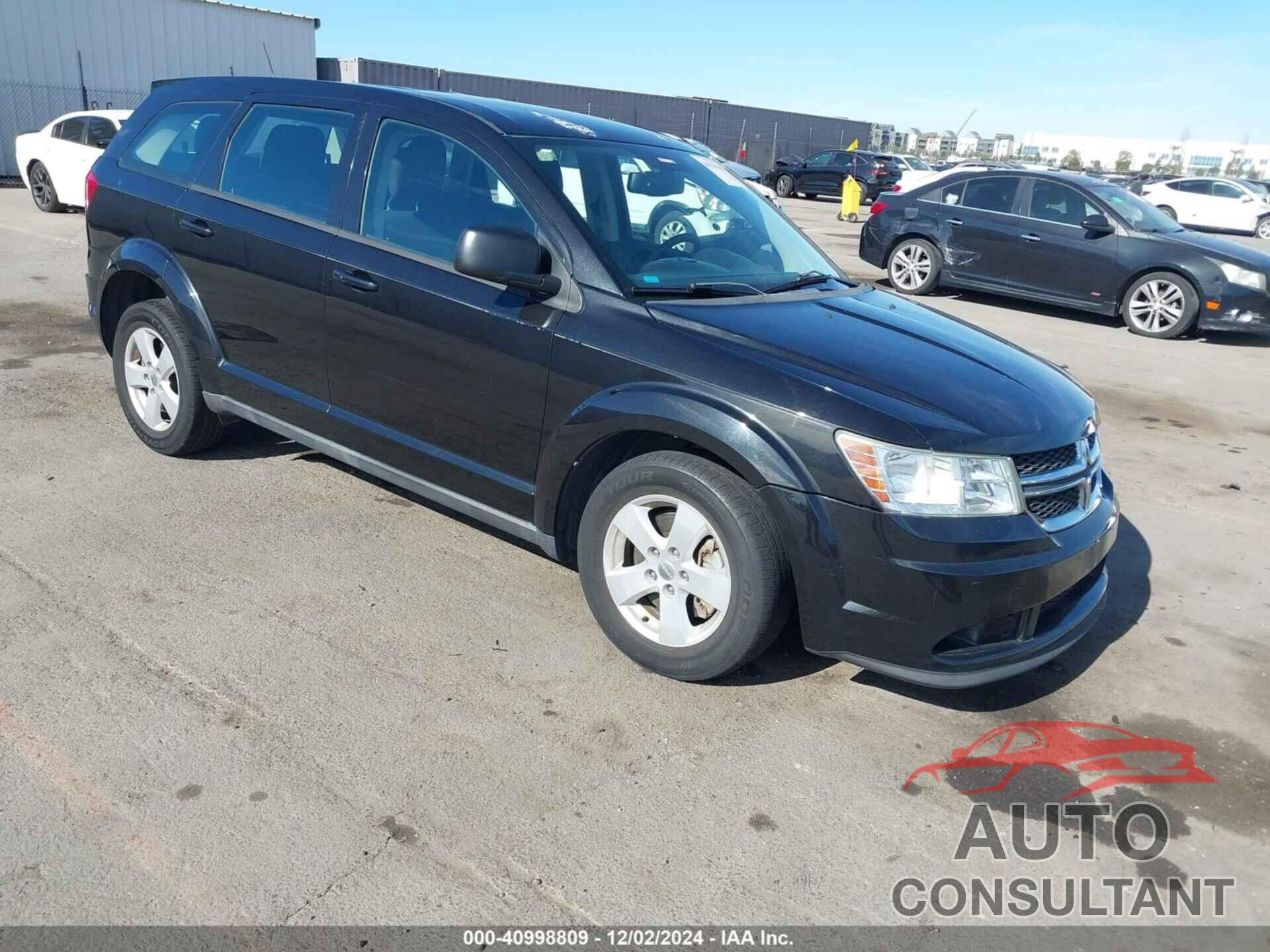 DODGE JOURNEY 2013 - 3C4PDCAB6DT529692