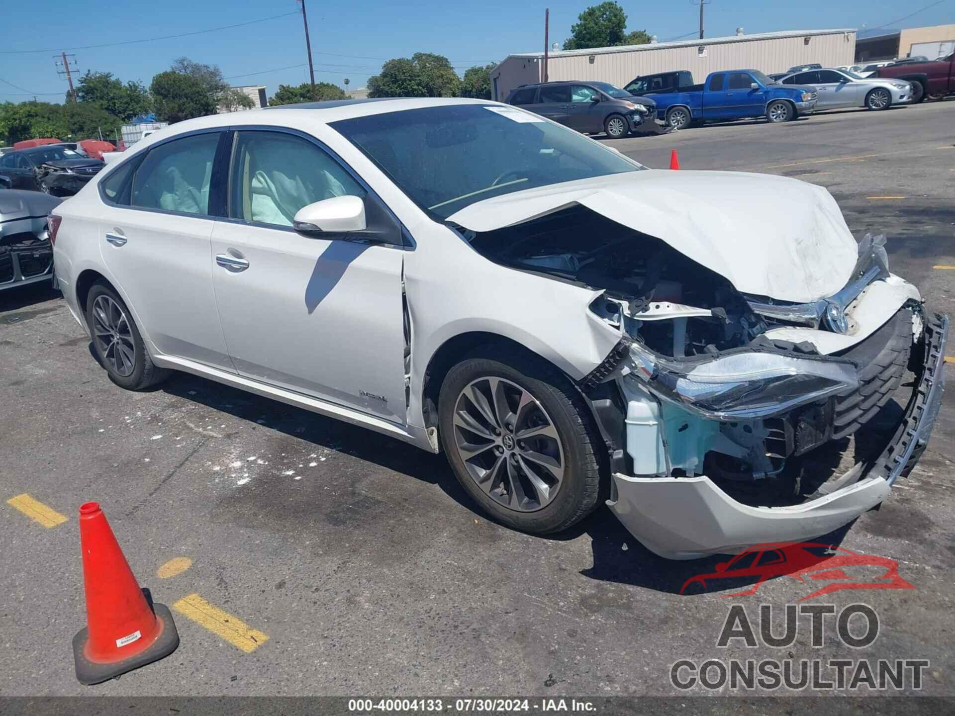 TOYOTA AVALON HYBRID 2016 - 4T1BD1EB8GU051726