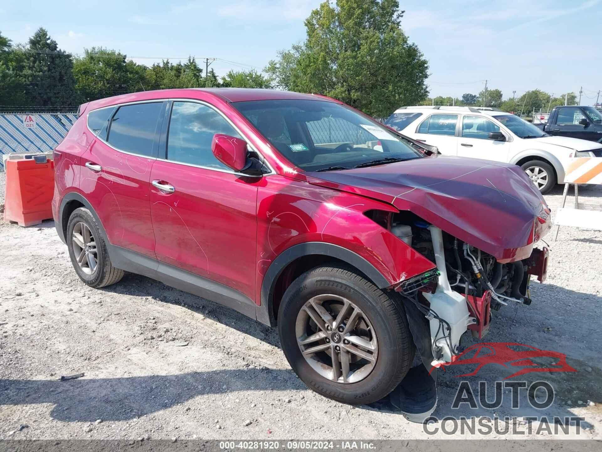 HYUNDAI SANTA FE SPORT 2018 - 5XYZTDLB4JG541812
