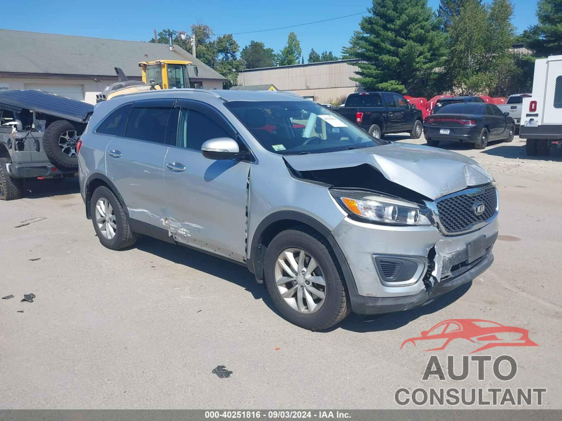 KIA SORENTO 2016 - 5XYPGDA34GG028947